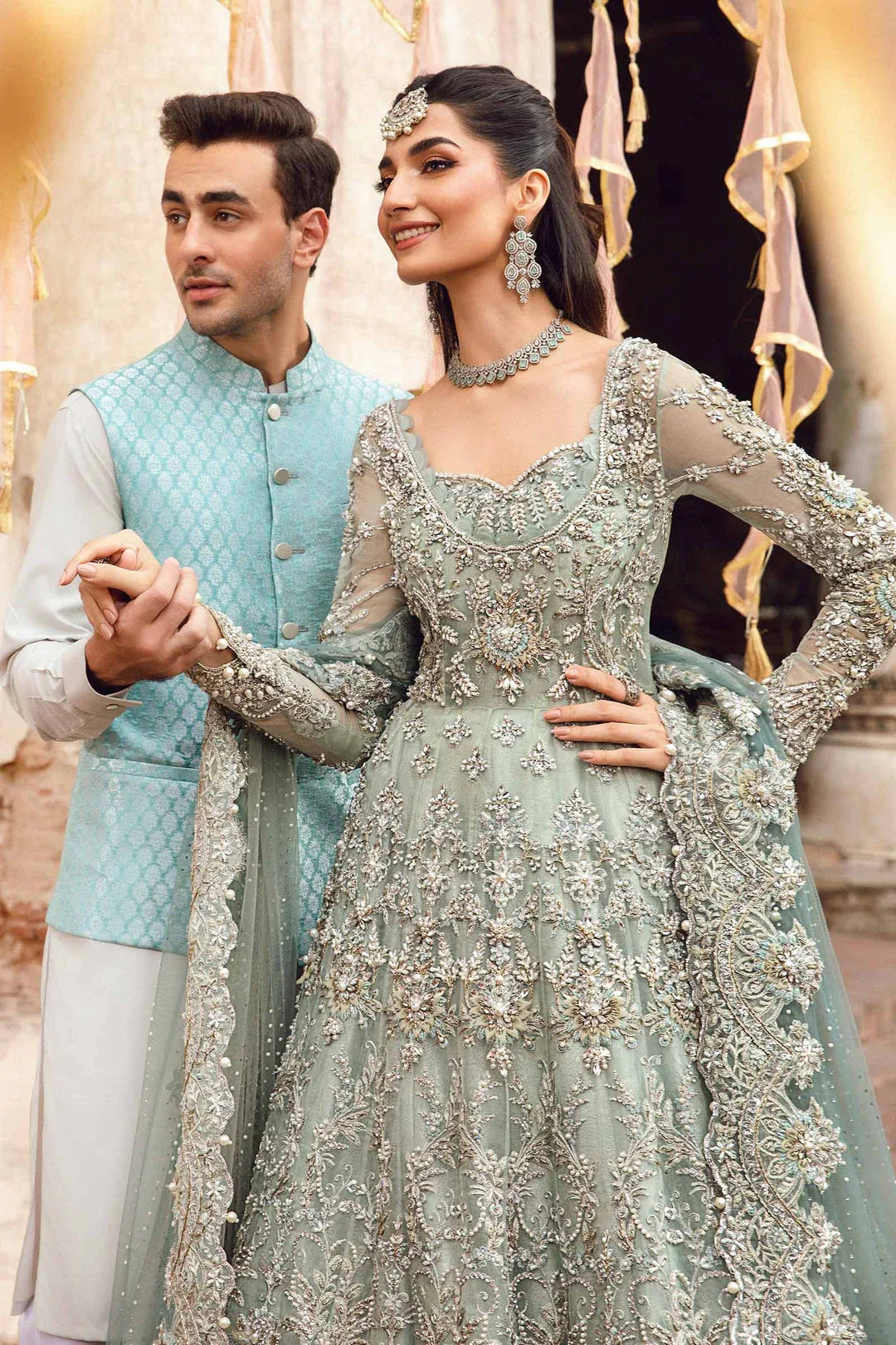 Maria B | Bridal Couture | Sevara - Aqsa Fabrics