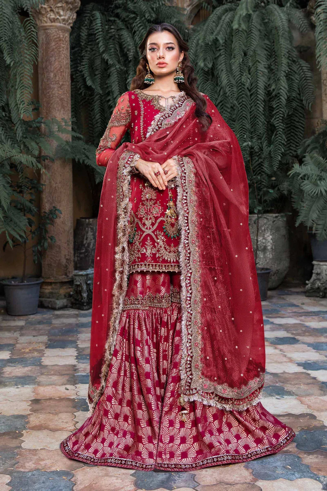 Maria B | Bridal Couture | Shireen - Aqsa Fabrics