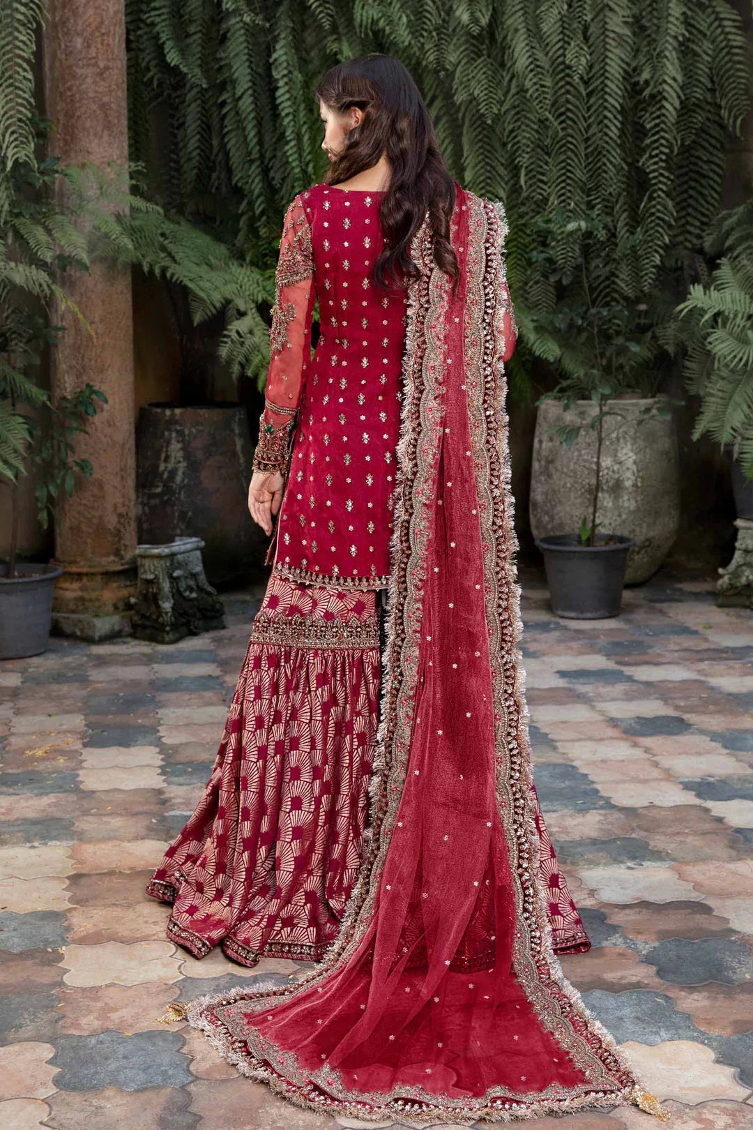Maria B | Bridal Couture | Shireen - Aqsa Fabrics