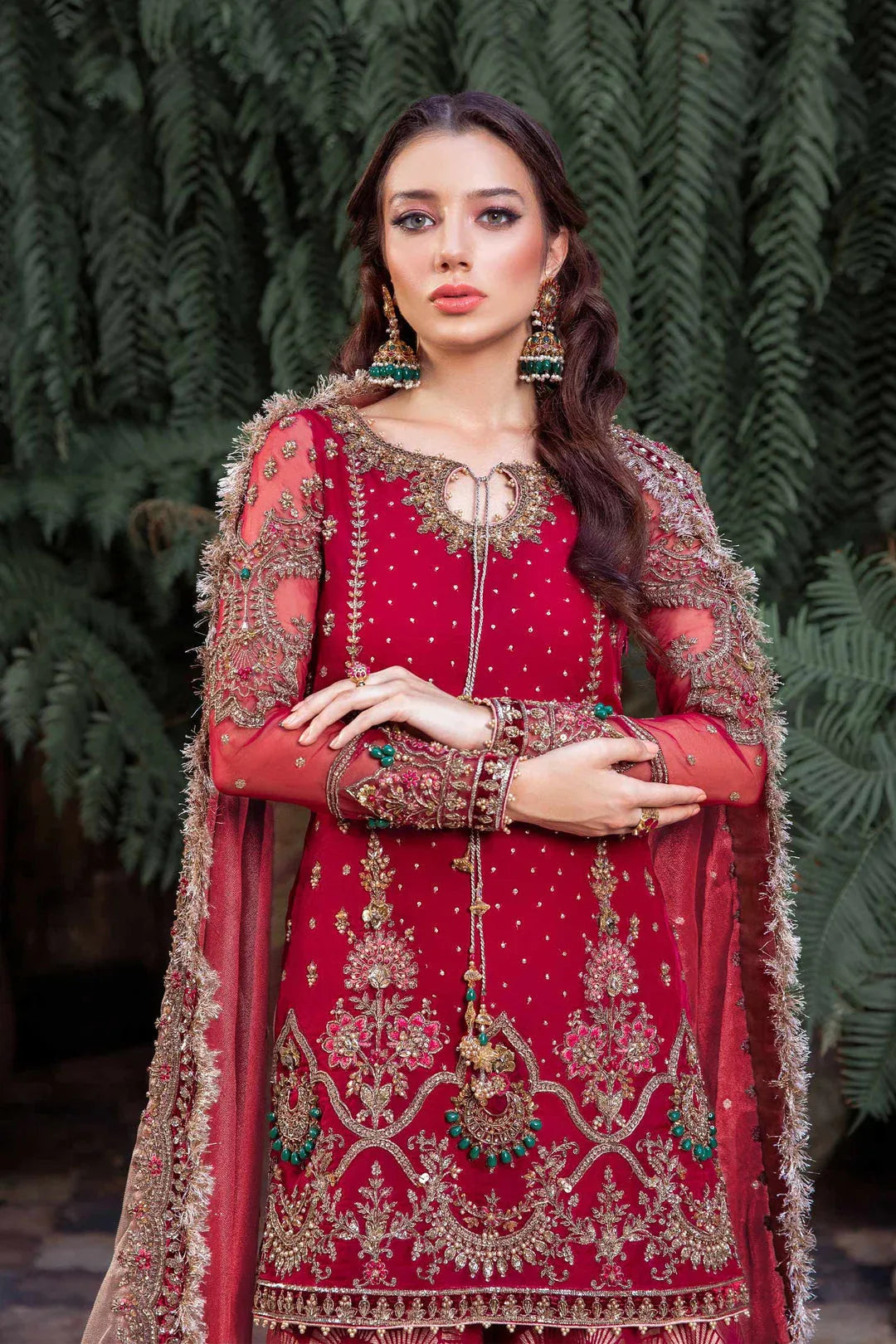 Maria B | Bridal Couture | Shireen - Aqsa Fabrics