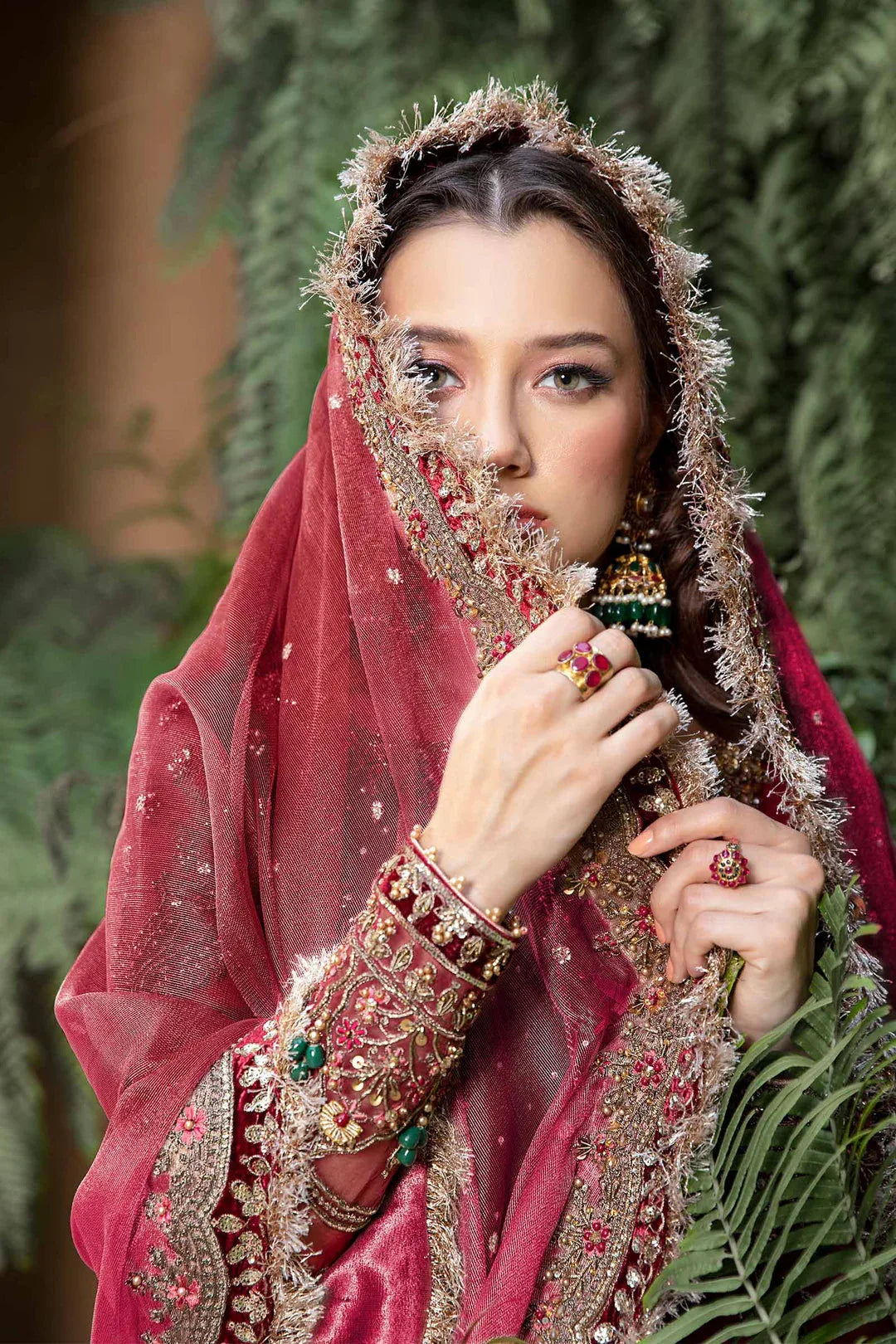 Maria B | Bridal Couture | Shireen - Aqsa Fabrics