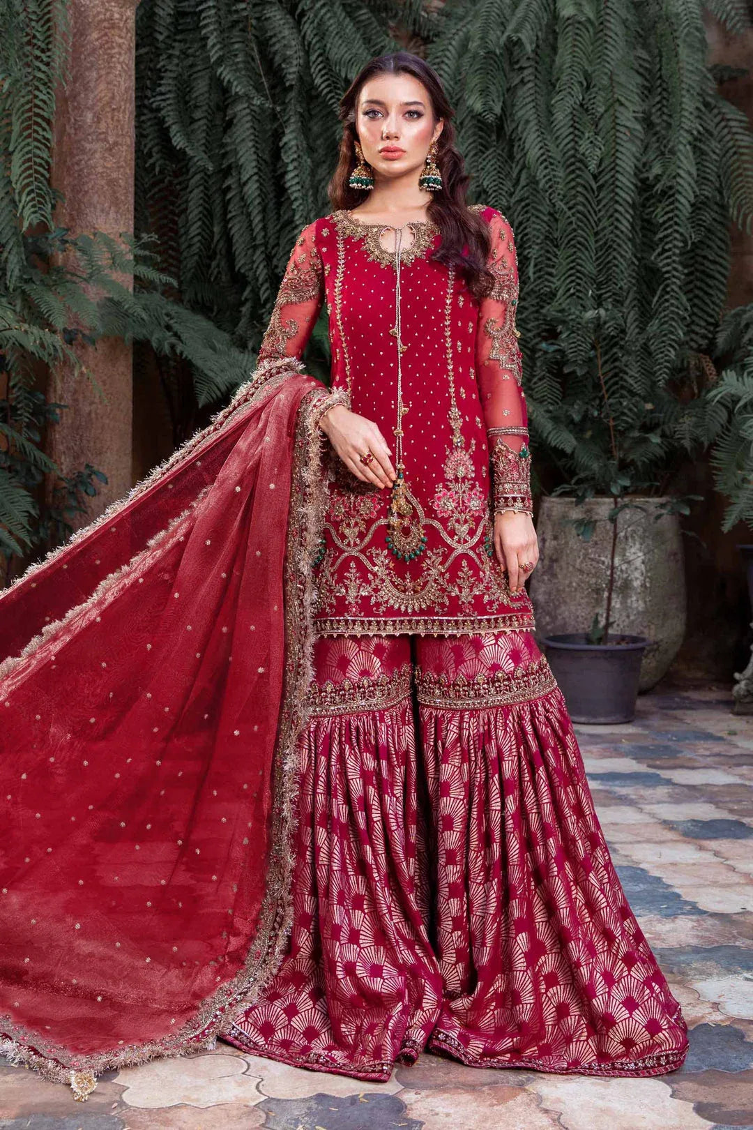 Maria B | Bridal Couture | Shireen - Aqsa Fabrics