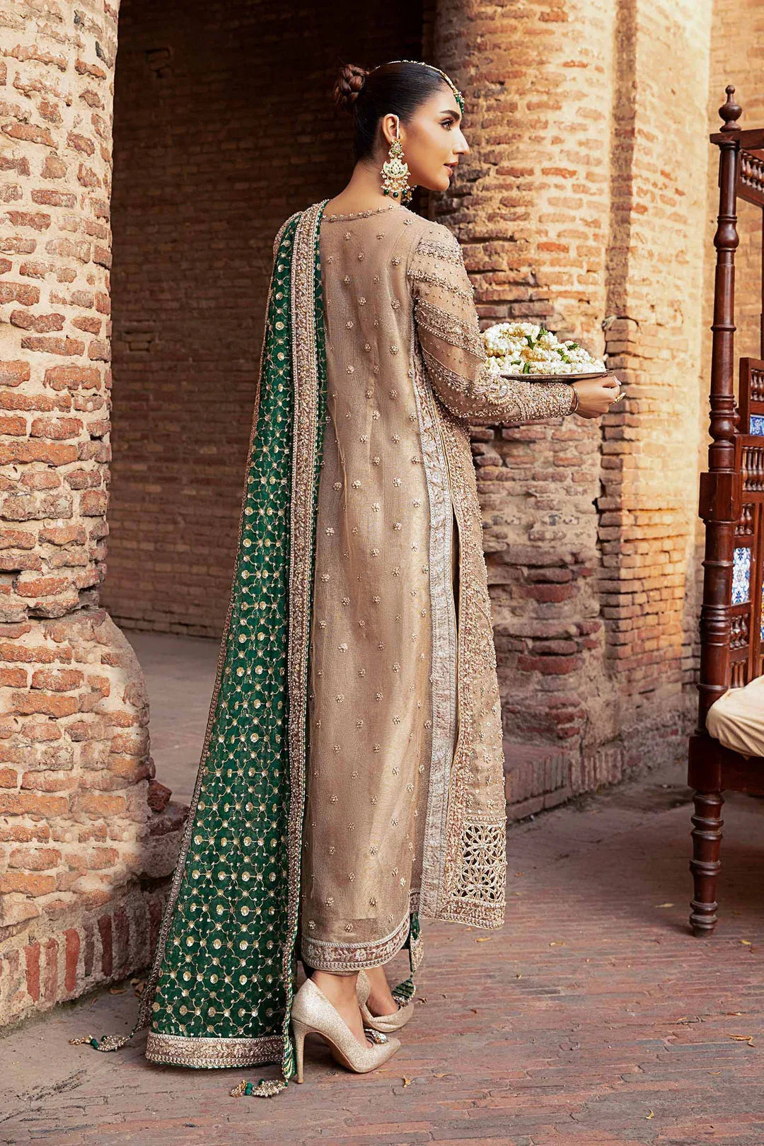 Maria B | Bridal Couture | Widad - Aqsa Fabrics