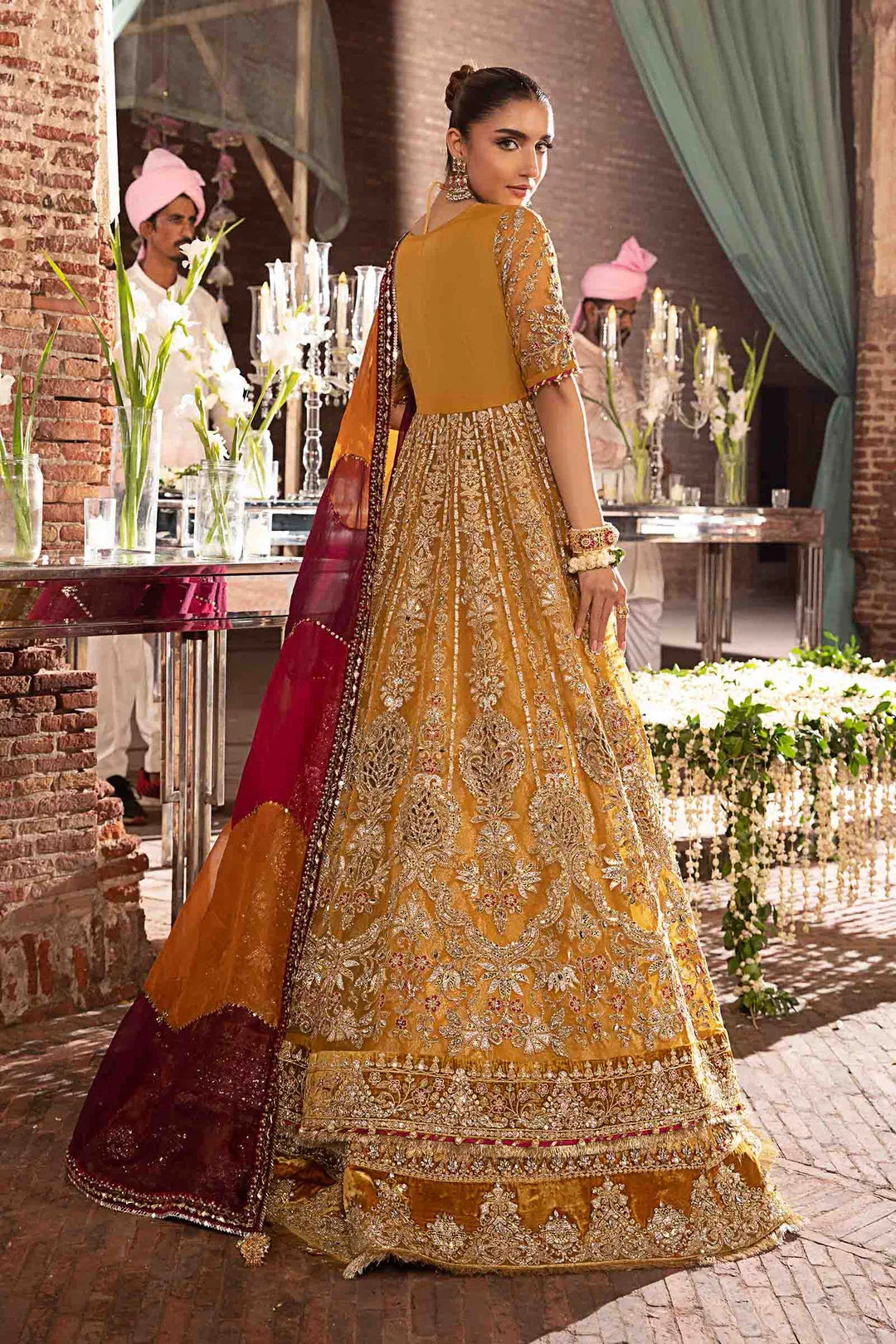 Maria B | Bridal Couture | Zehrin - Aqsa Fabrics