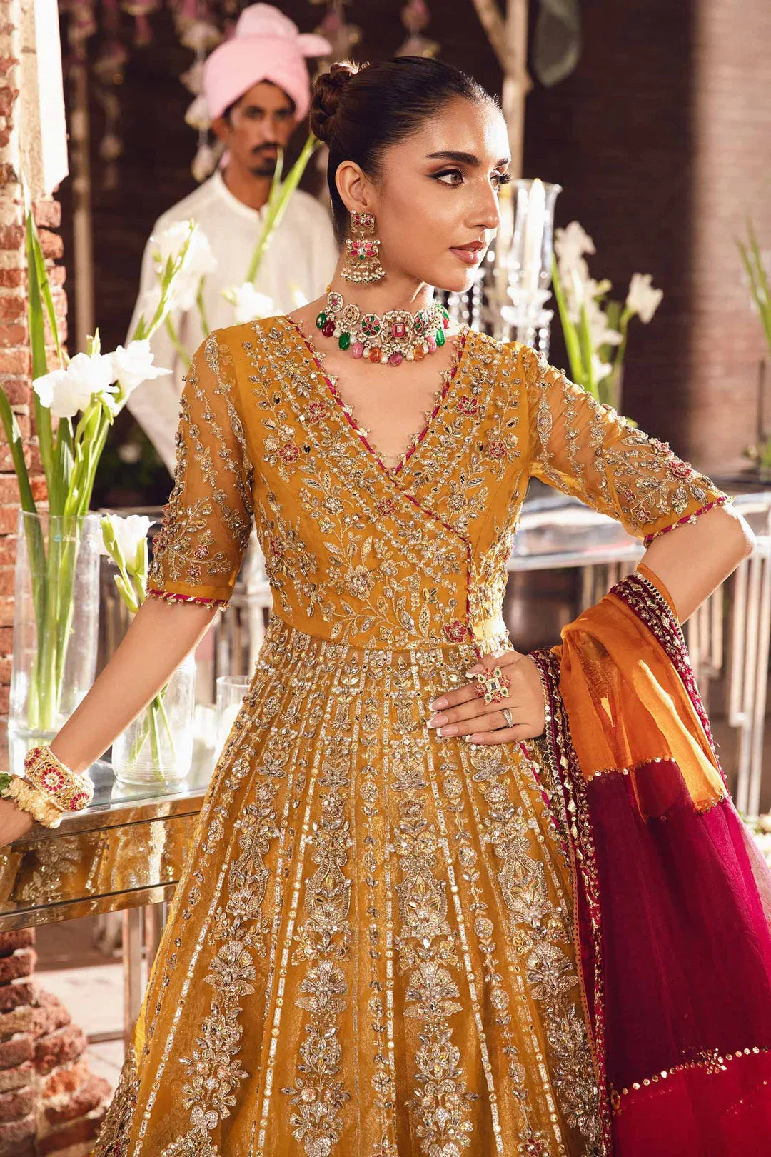 Maria B | Bridal Couture | Zehrin - Aqsa Fabrics