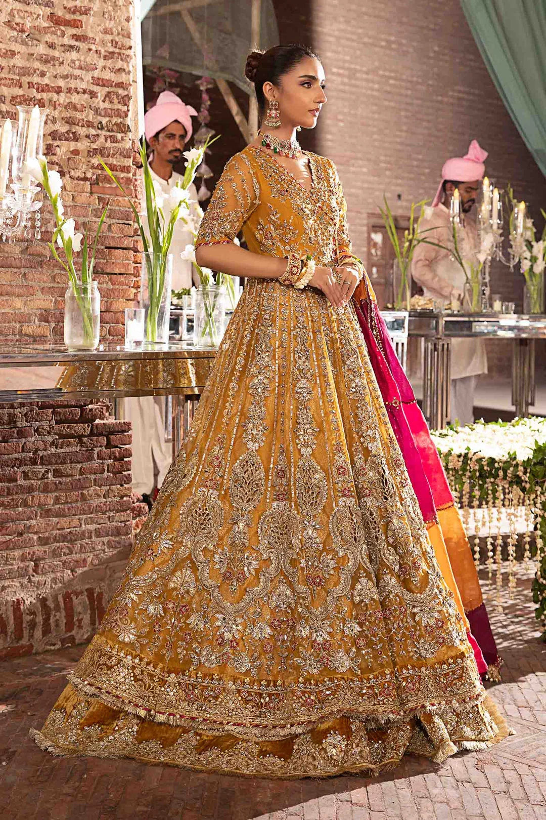 Maria B | Bridal Couture | Zehrin - Aqsa Fabrics