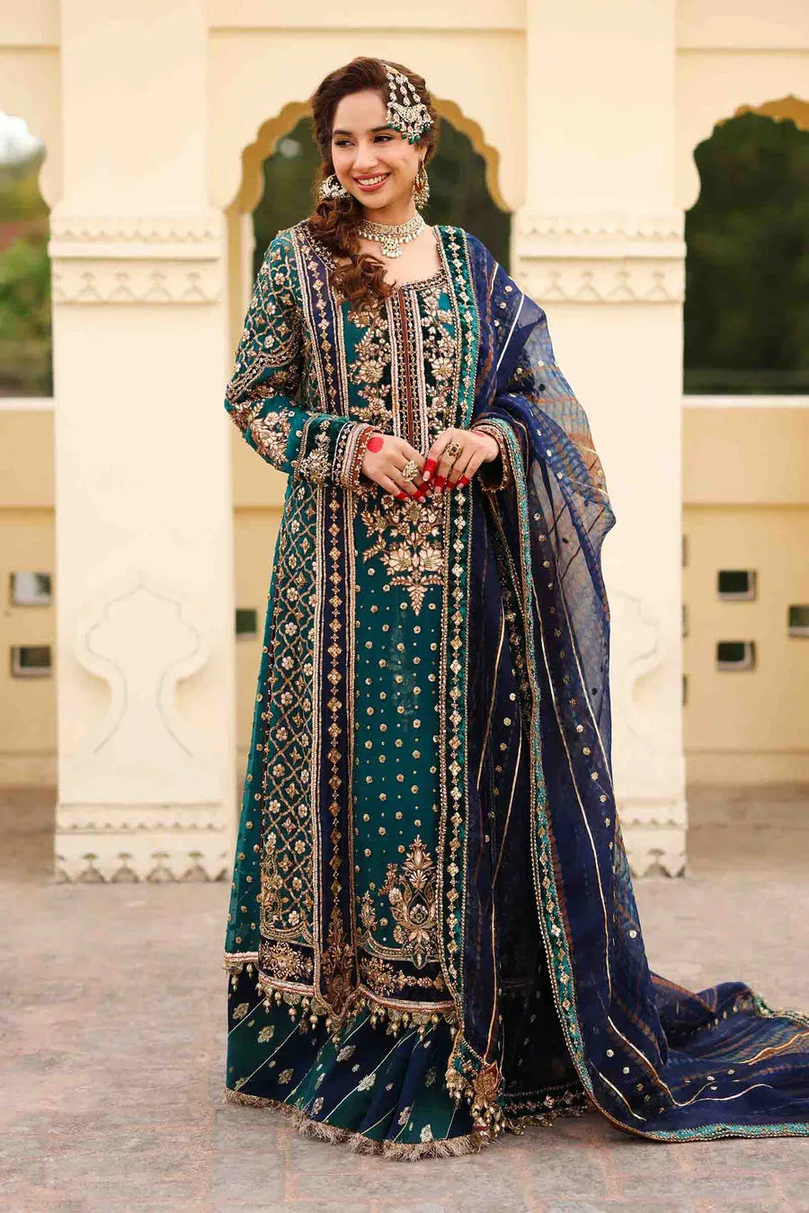 Maria B | Bridal Formals | Begum Jahanara - Aqsa Fabrics