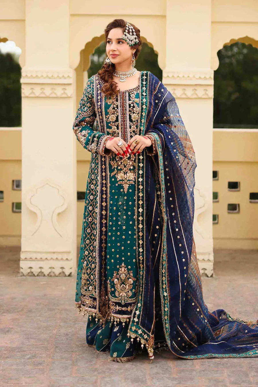 Maria B | Bridal Formals | Begum Jahanara - Aqsa Fabrics
