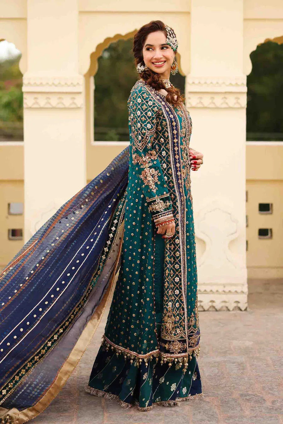 Maria B | Bridal Formals | Begum Jahanara - Aqsa Fabrics