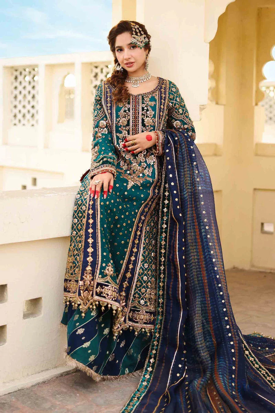 Maria B | Bridal Formals | Begum Jahanara - Aqsa Fabrics