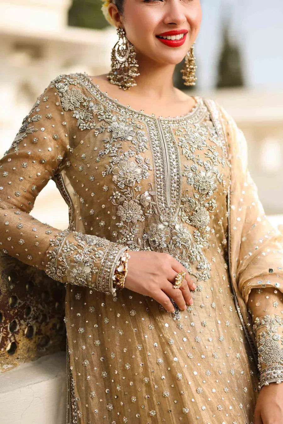 Maria B | Bridal Formals | Bibi Sultana - Aqsa Fabrics