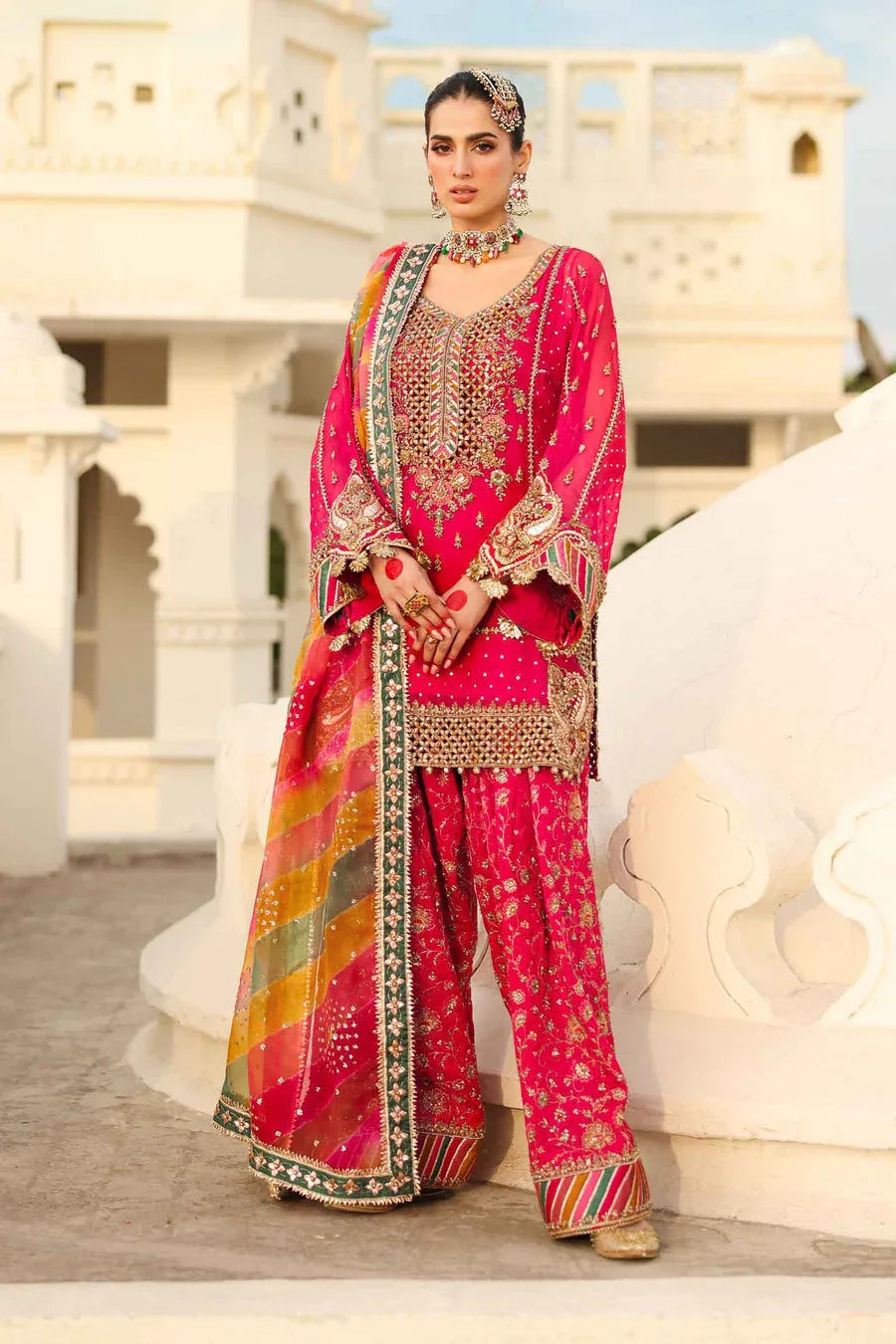 Maria B | Bridal Formals | Hur-ul-Nisa - Aqsa Fabrics