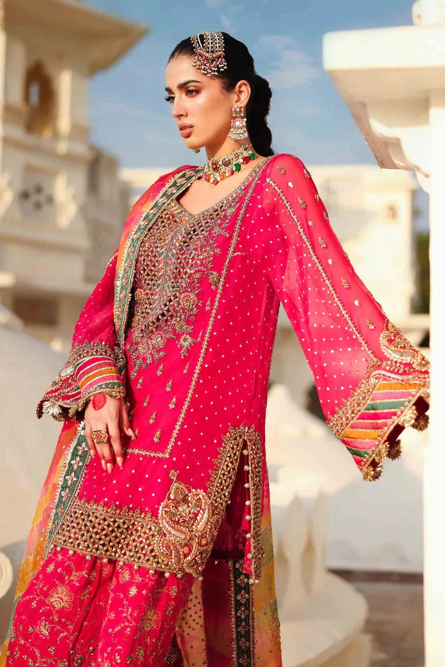 Maria B | Bridal Formals | Hur-ul-Nisa - Aqsa Fabrics