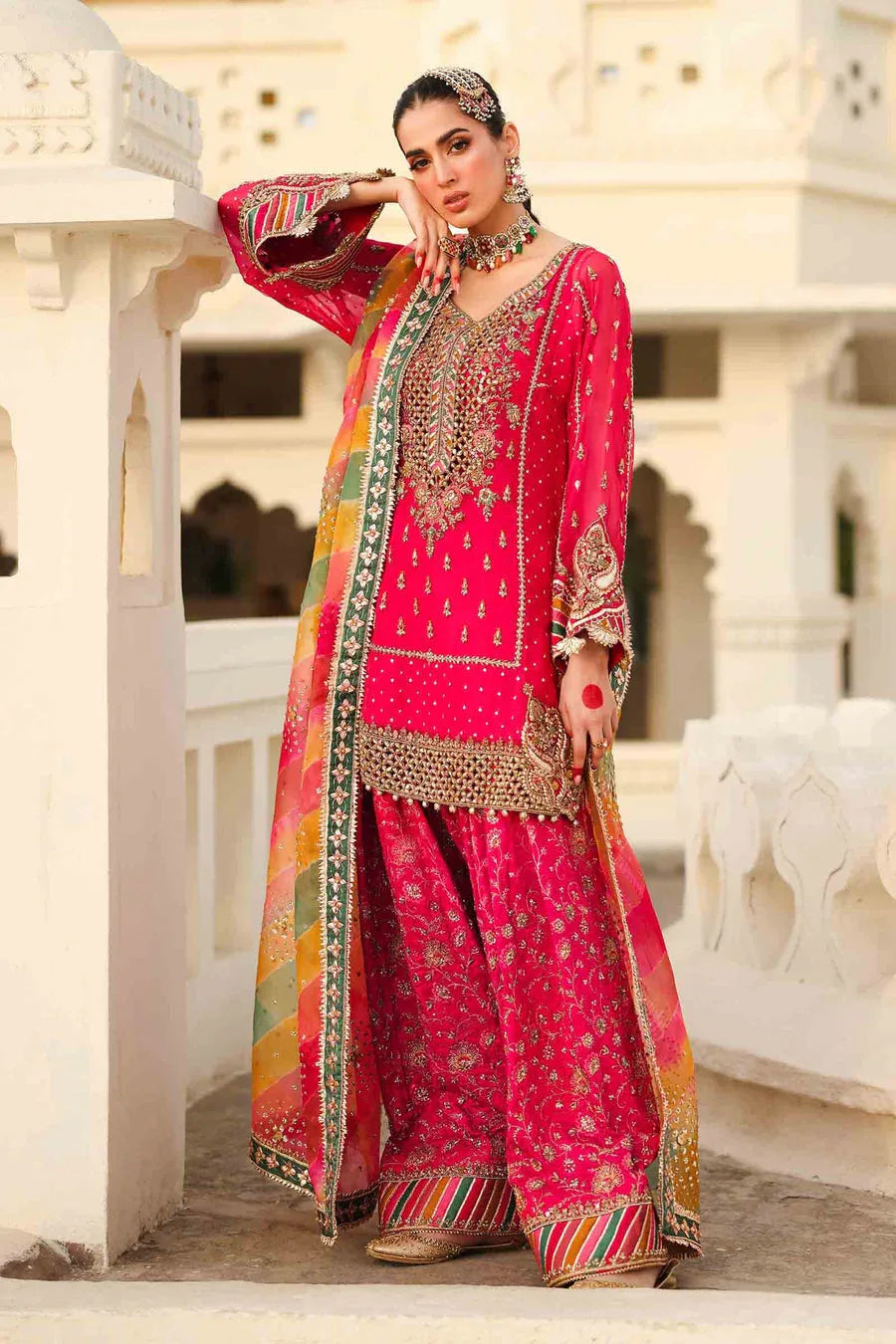 Maria B | Bridal Formals | Hur-ul-Nisa - Aqsa Fabrics