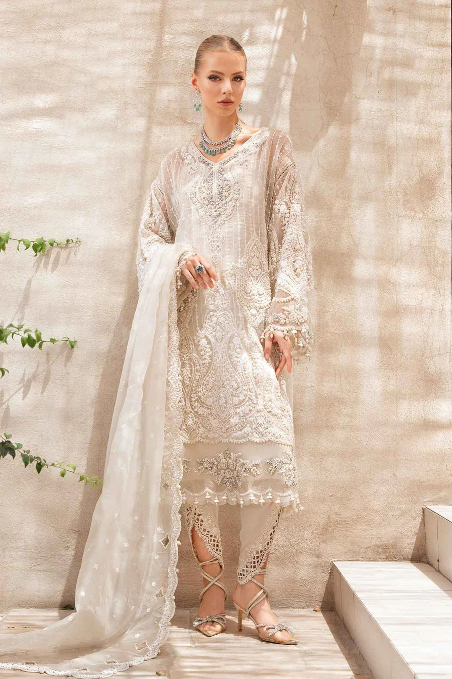 Maria B | Bridal Formals | Pearla - Aqsa Fabrics
