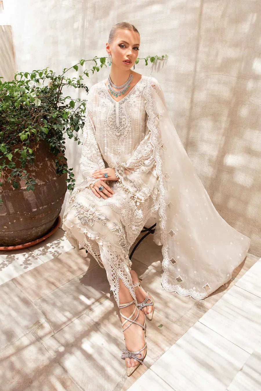 Maria B | Bridal Formals | Pearla - Aqsa Fabrics