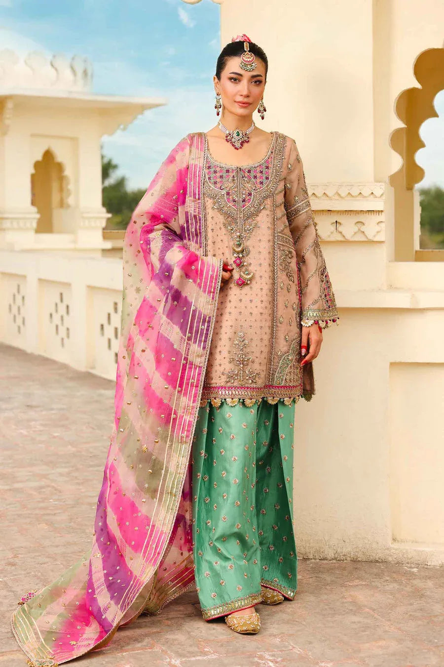 Maria B | Bridal Formals | Zeenat-un-Nisa - Aqsa Fabrics