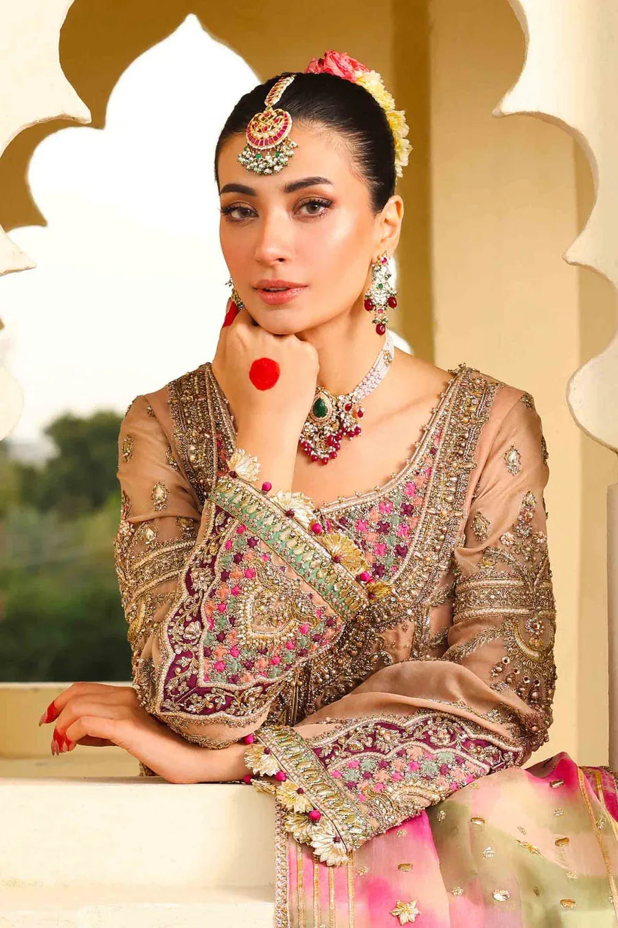 Maria B | Bridal Formals | Zeenat-un-Nisa - Aqsa Fabrics