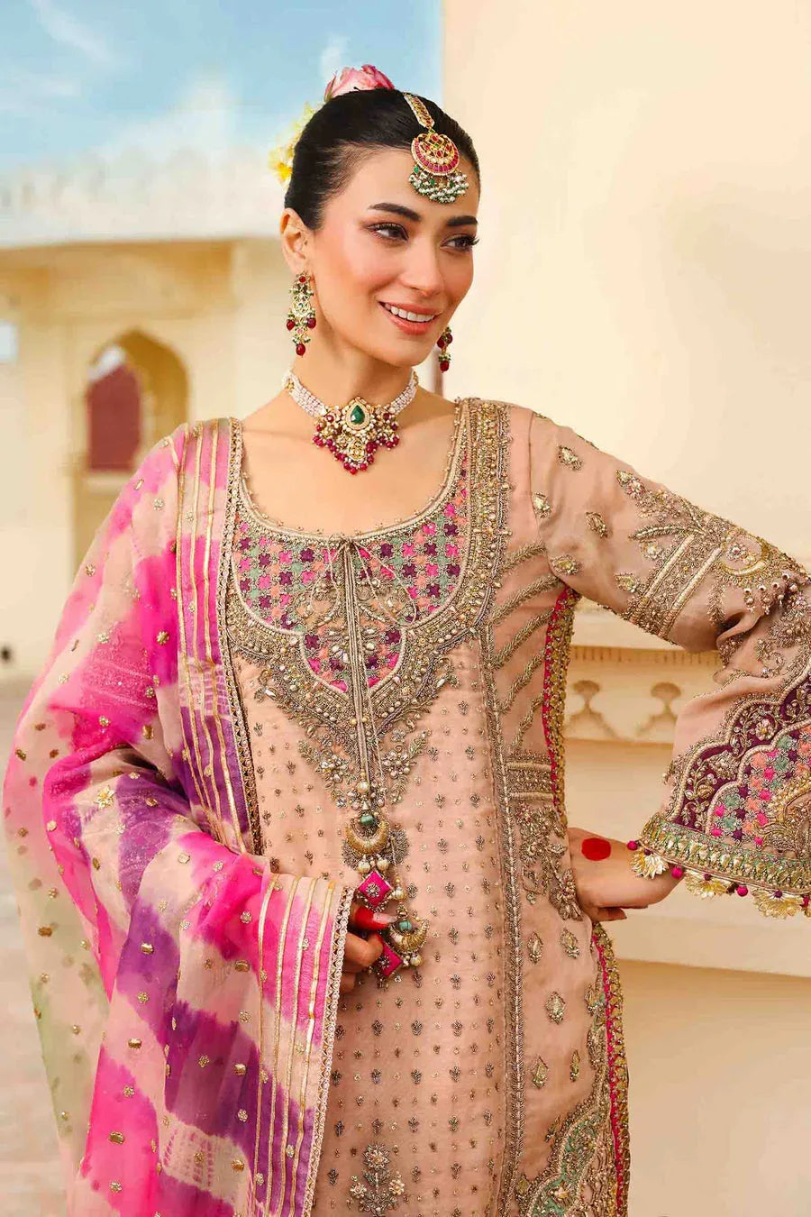 Maria B | Bridal Formals | Zeenat-un-Nisa - Aqsa Fabrics