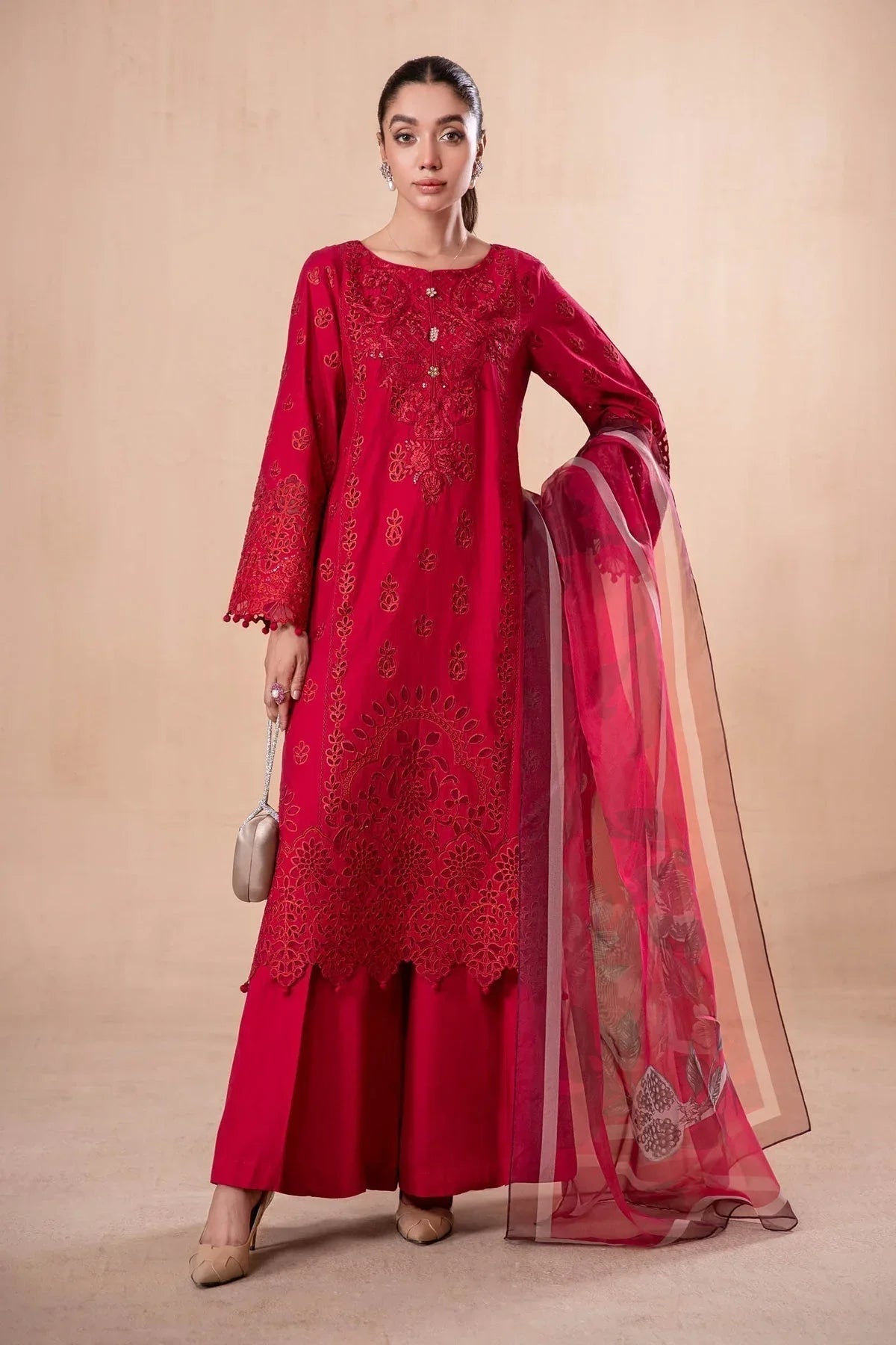 Maria B | Casual Pret 2024 | DW-EA24-01 - Aqsa Fabrics