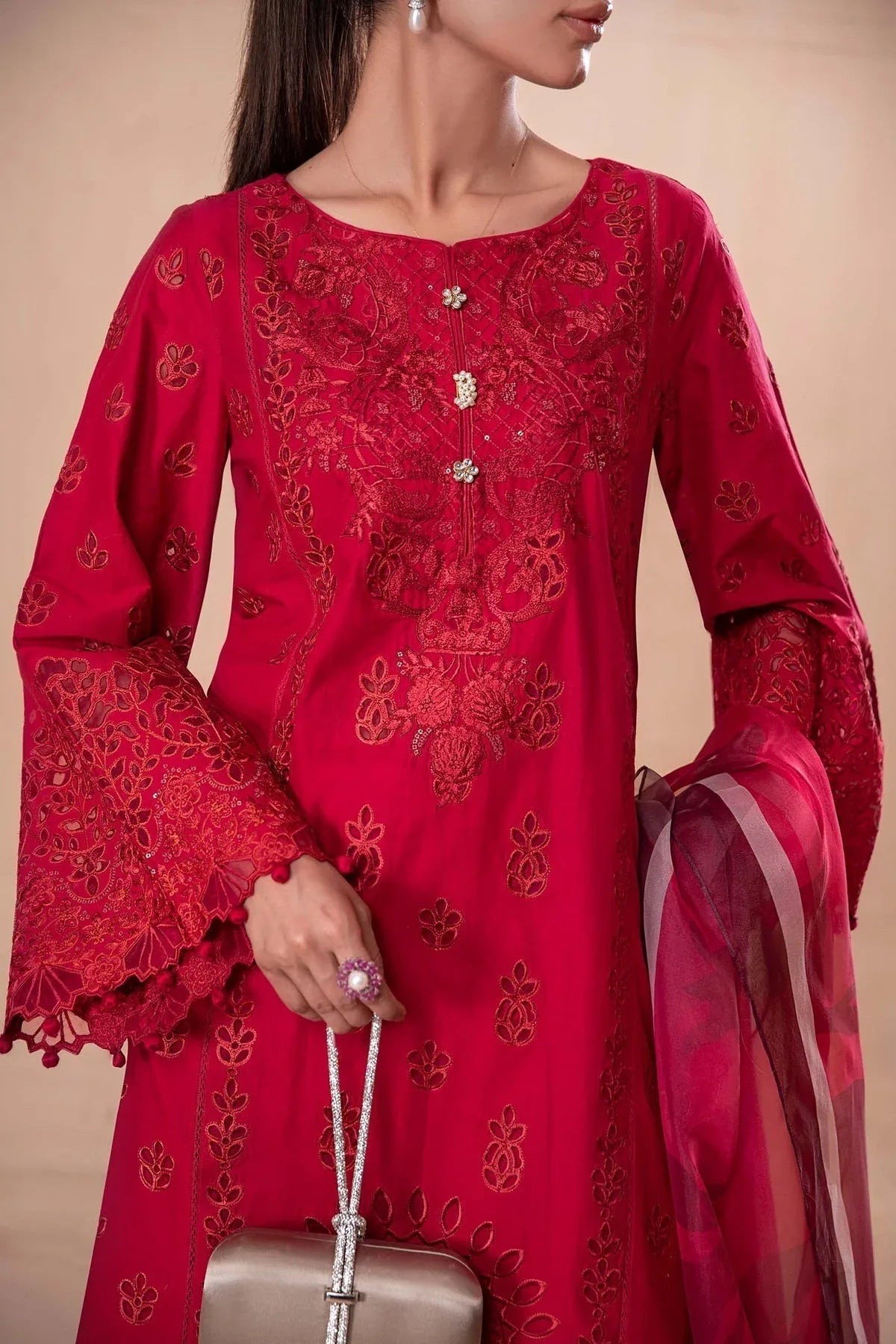 Maria B | Casual Pret 2024 | DW-EA24-01 - Aqsa Fabrics