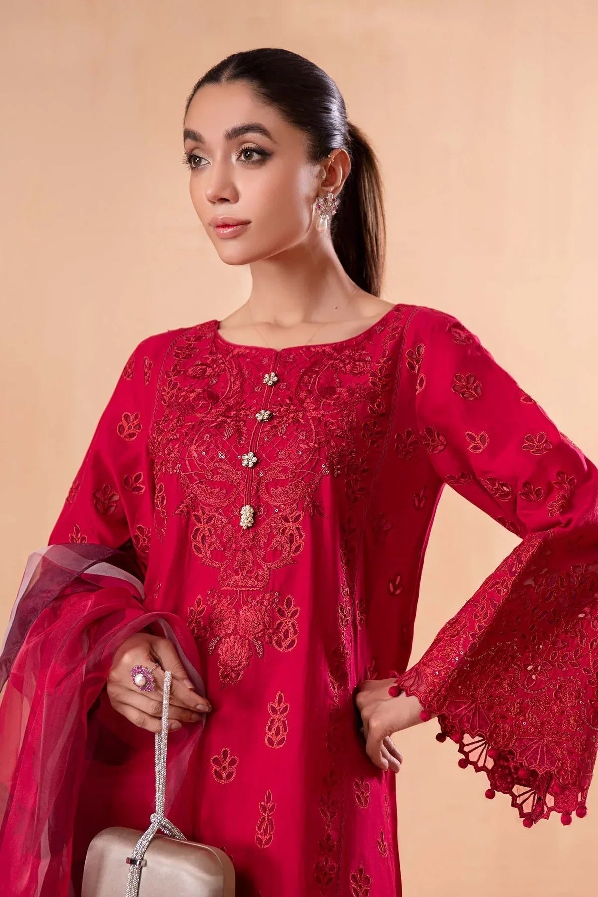 Maria B | Casual Pret 2024 | DW-EA24-01 - Aqsa Fabrics