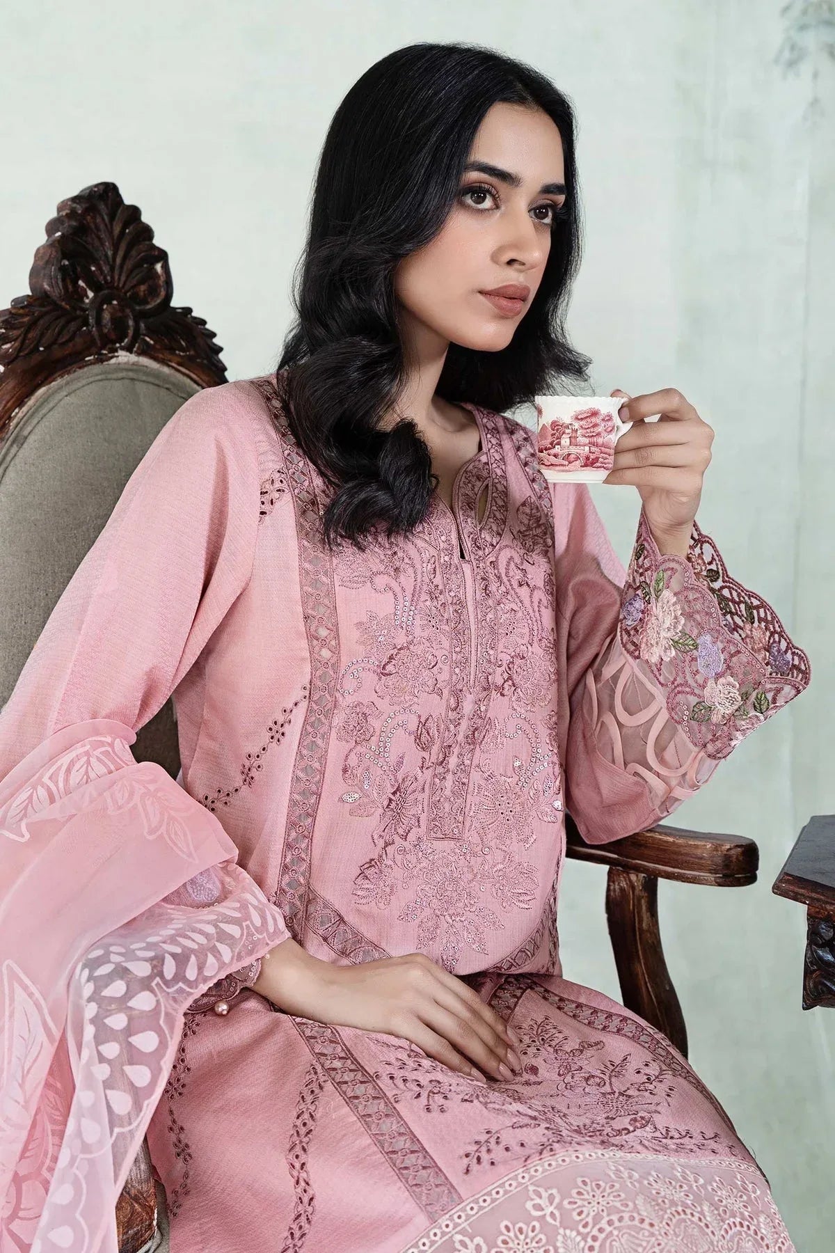 Maria B | Casual Pret 2024 | DW-EA24-03 - Aqsa Fabrics
