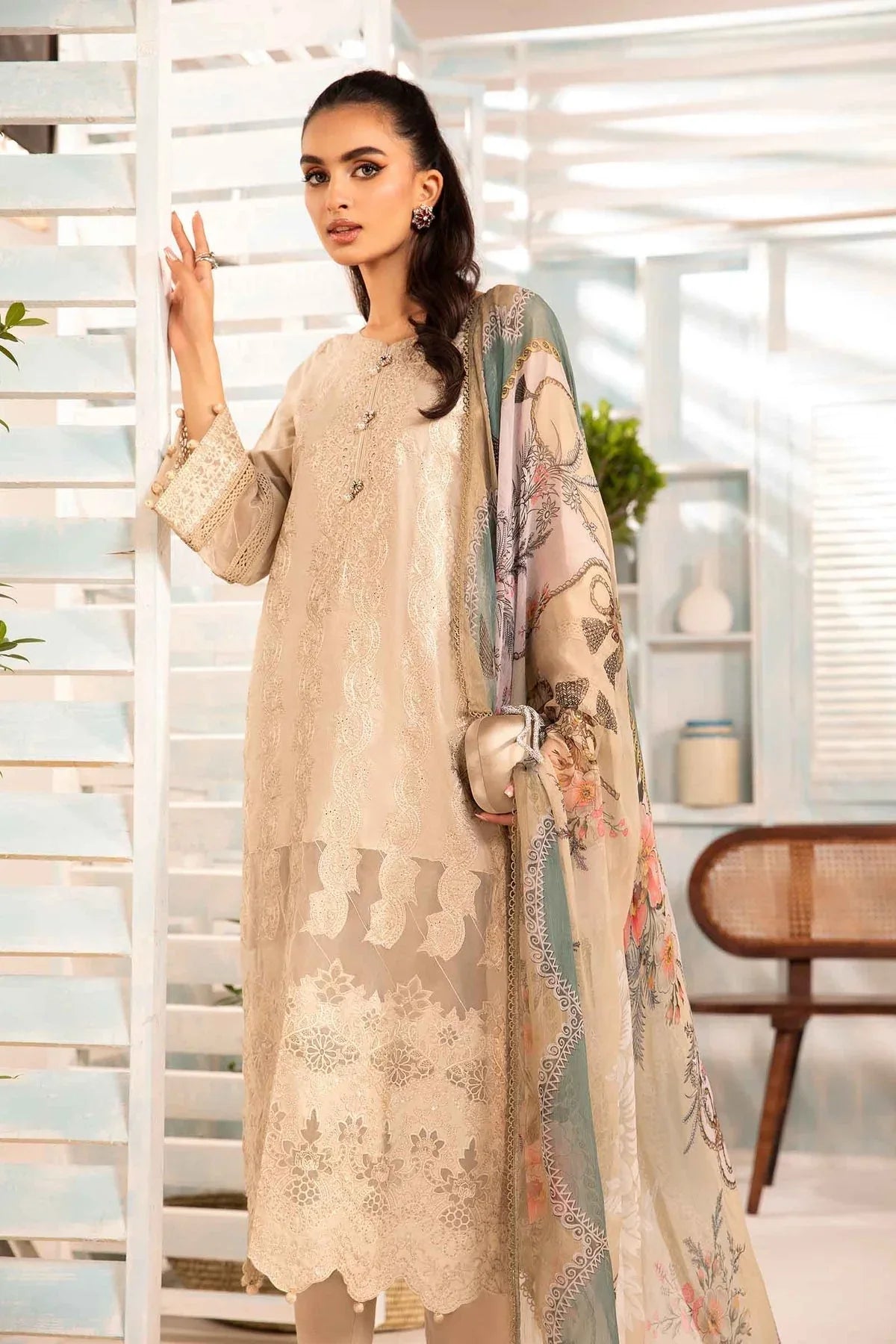 Maria B | Casual Pret 2024 | DW-EA24-04 - Aqsa Fabrics