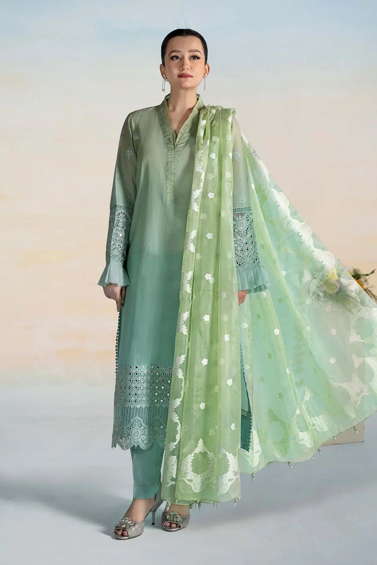 Maria B | Casual Pret 2024 | DW-EF23-41 - Aqsa Fabrics