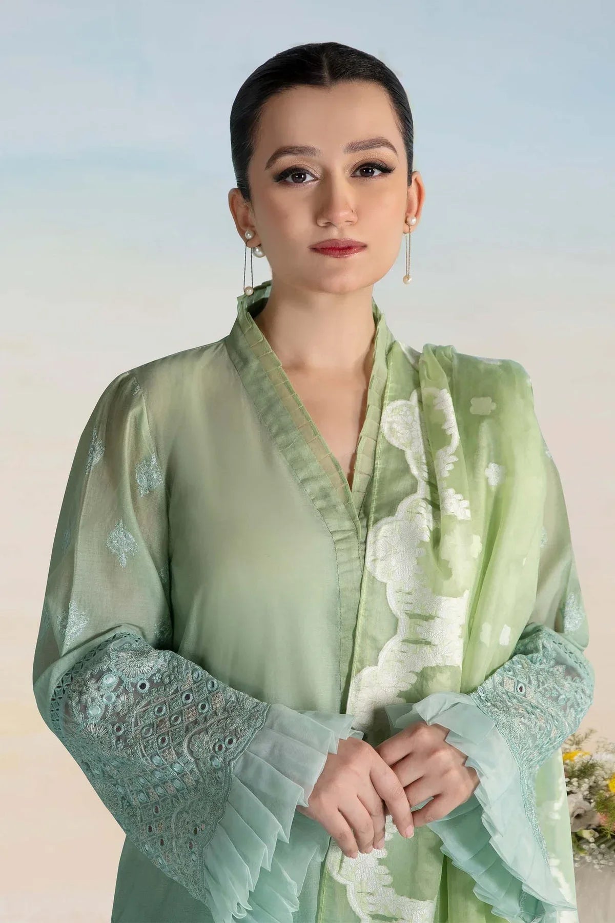 Maria B | Casual Pret 2024 | DW-EF23-41 - Aqsa Fabrics