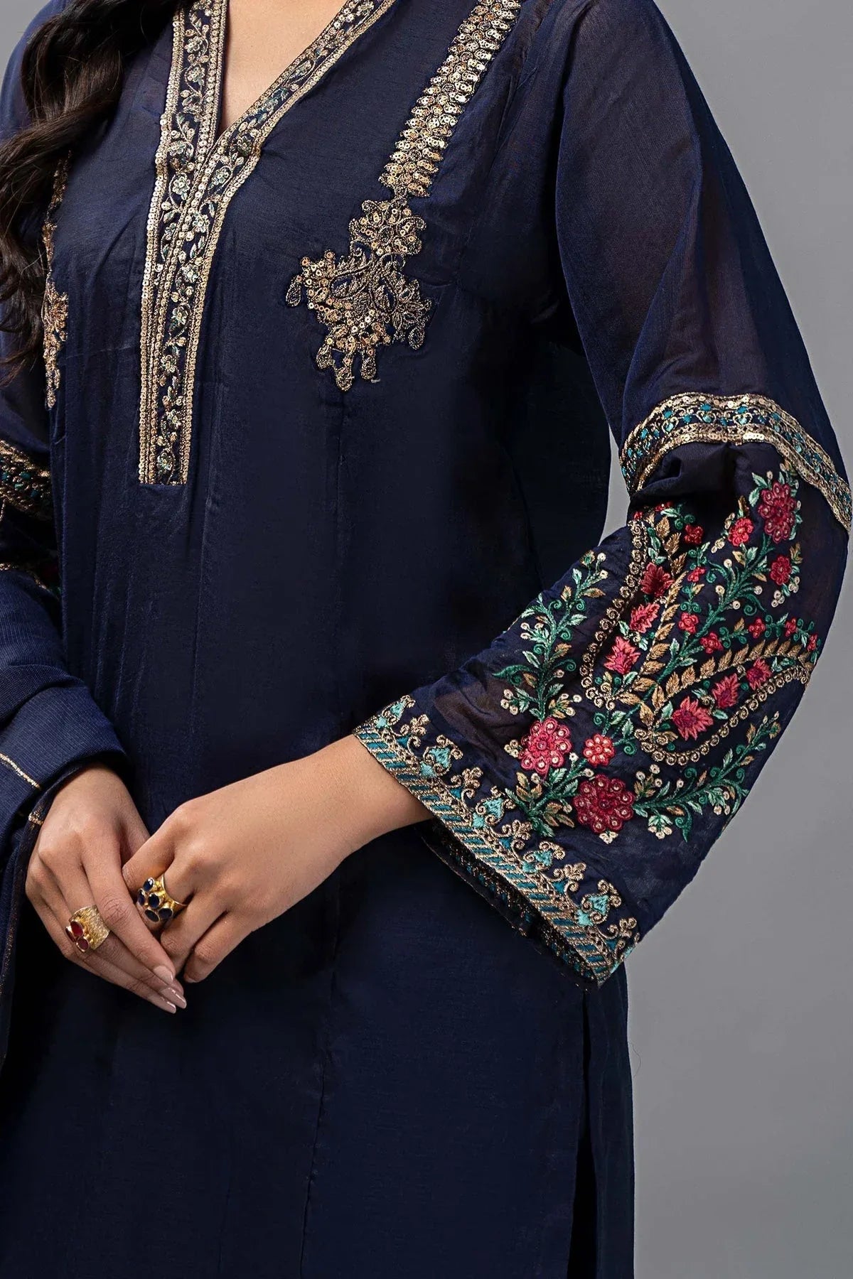 Maria B | Casual Pret 2024 | DW-EF23-89 - Aqsa Fabrics