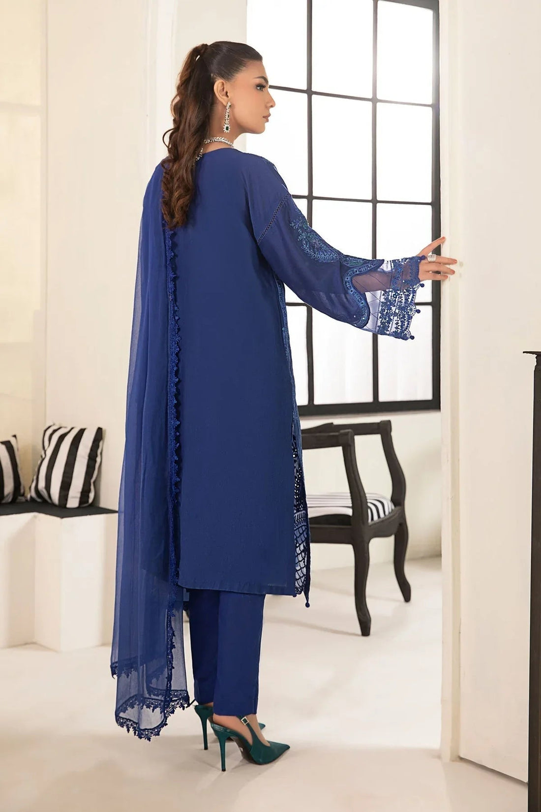 Maria B | Casual Pret 2024 | DW-EF24-02 - Aqsa Fabrics