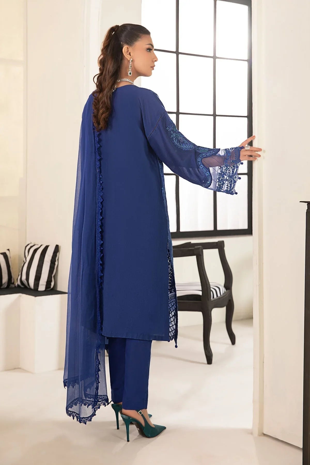 Maria B | Casual Pret 2024 | DW-EF24-02 - Aqsa Fabrics