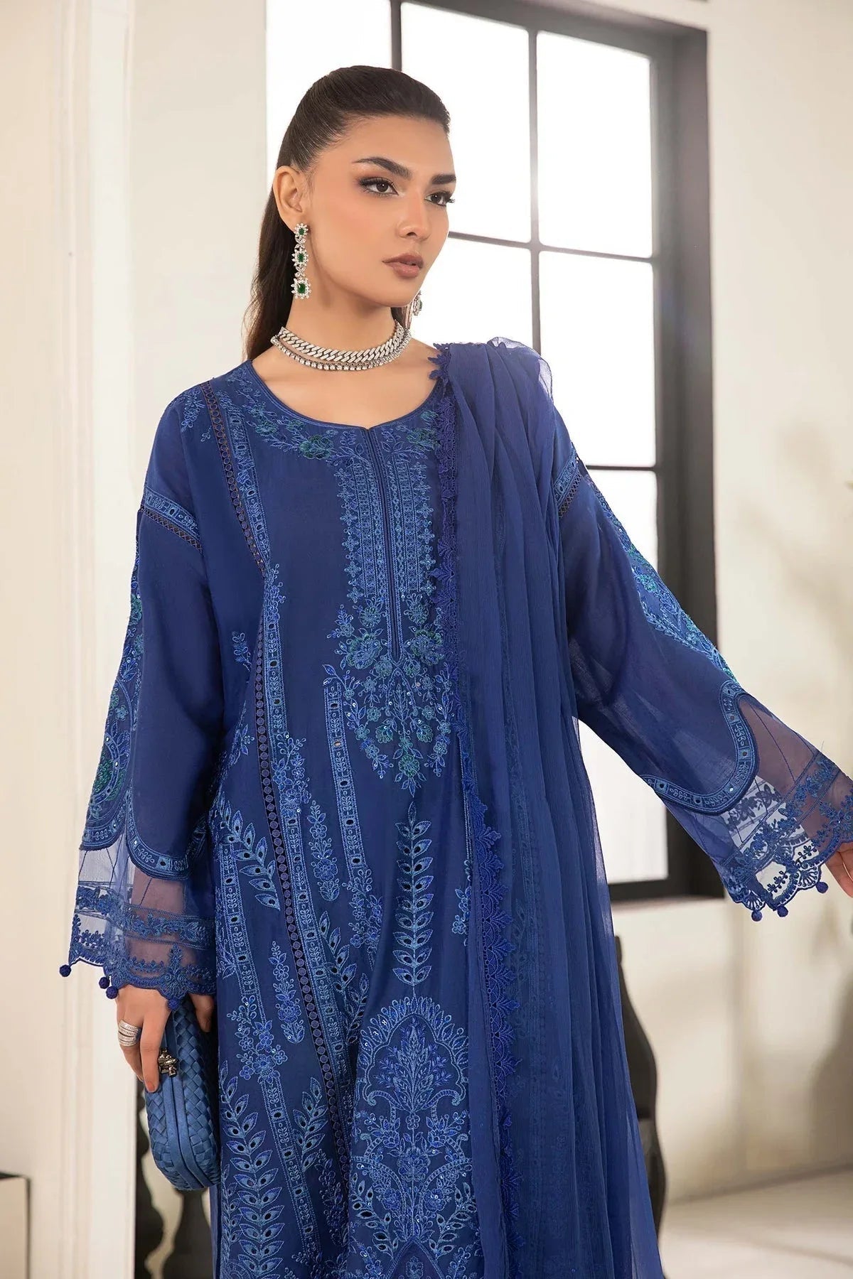 Maria B | Casual Pret 2024 | DW-EF24-02 - Aqsa Fabrics