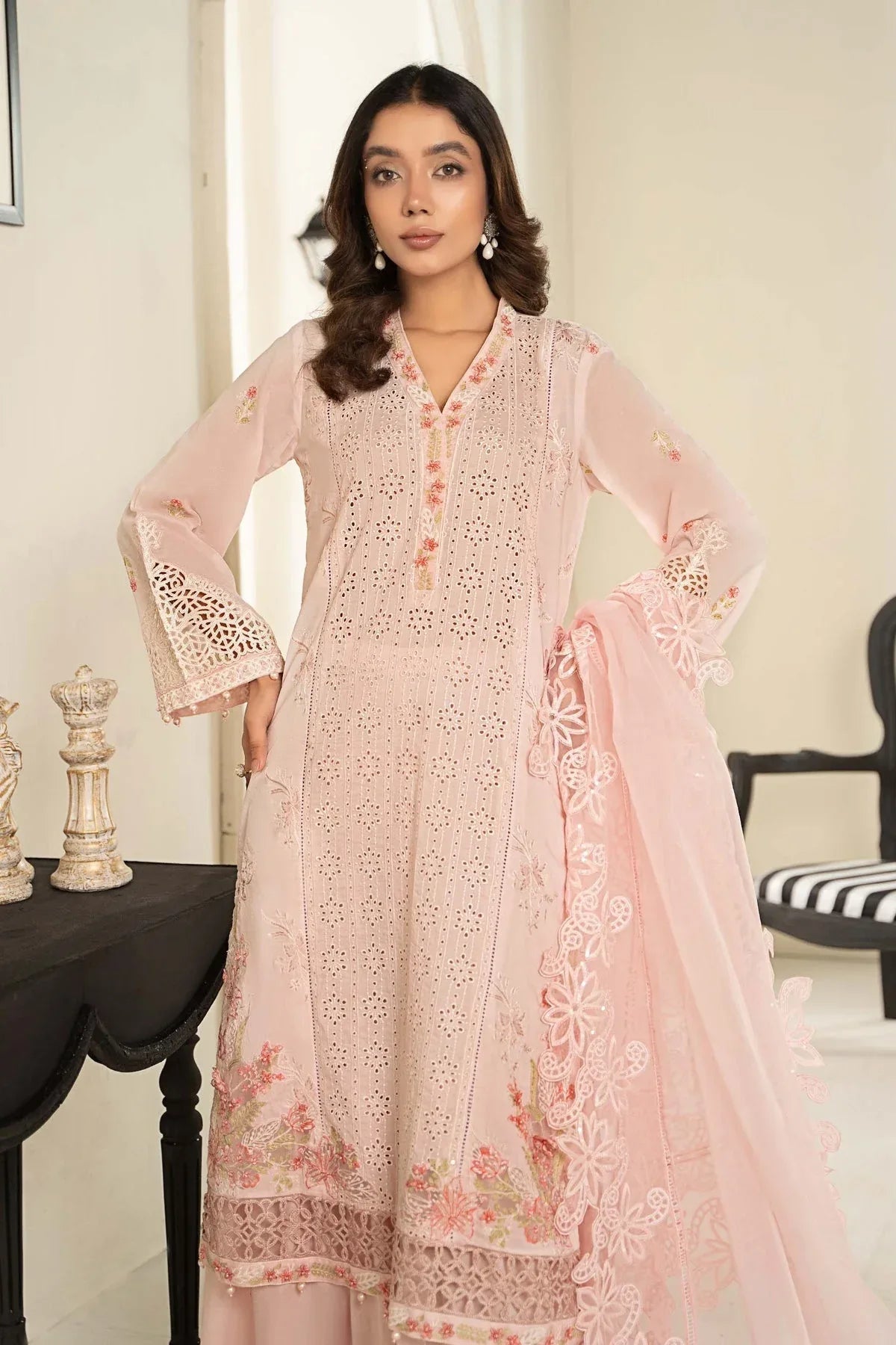 Maria B | Casual Pret 2024 | DW-EF24-05A - Aqsa Fabrics