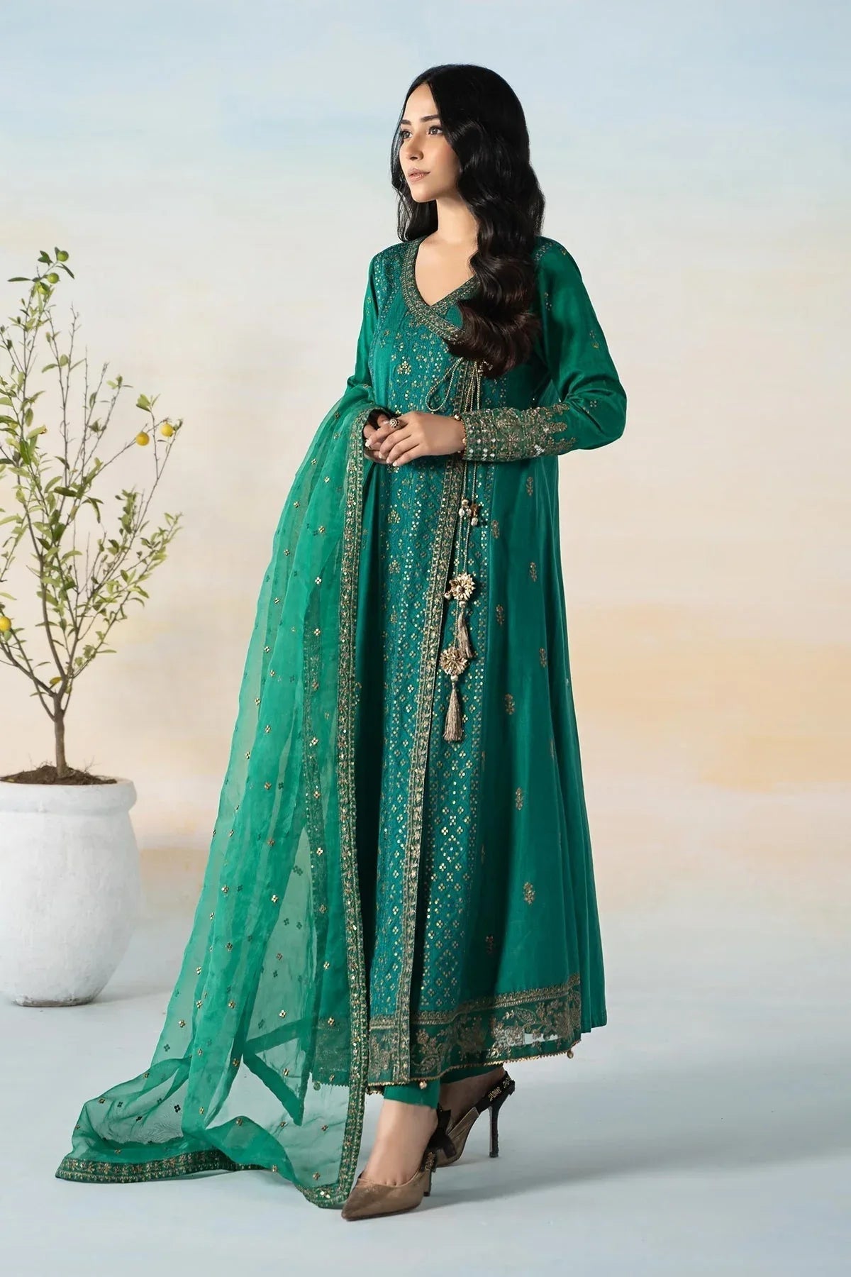 Maria B | Casual Pret 2024 | DW-EF24-07 - Aqsa Fabrics