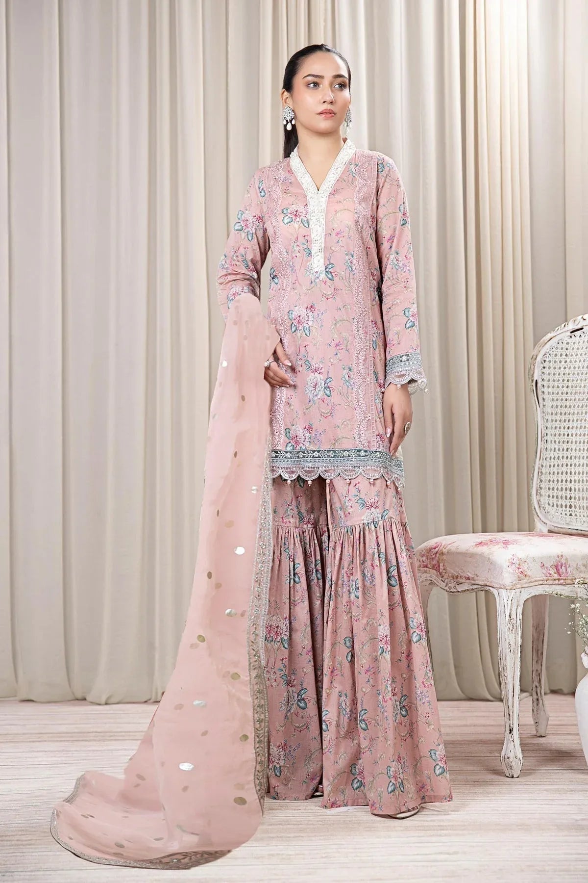 Maria B | Casual Pret 2024 | DW-EF24-101 - Aqsa Fabrics
