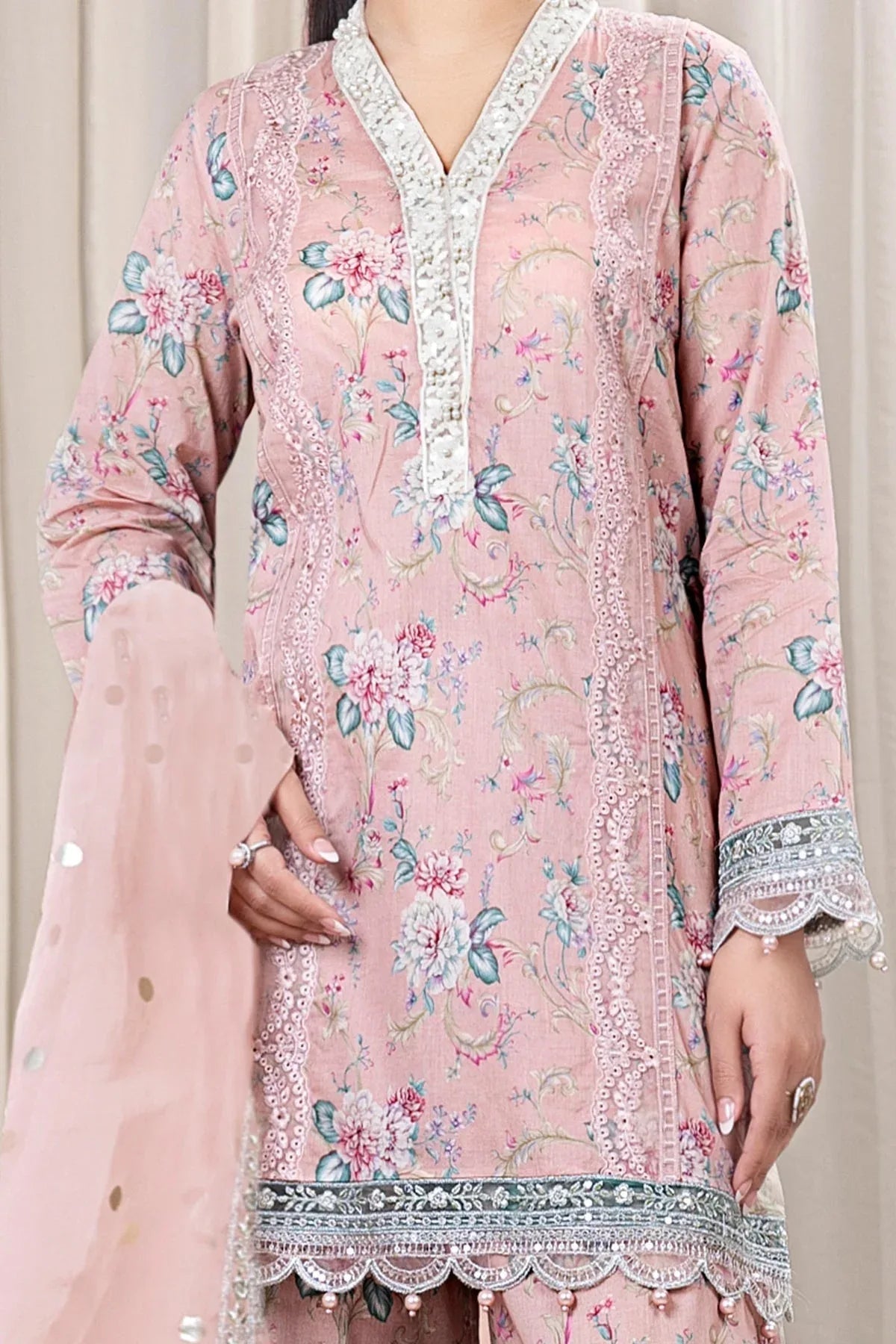 Maria B | Casual Pret 2024 | DW-EF24-101 - Aqsa Fabrics