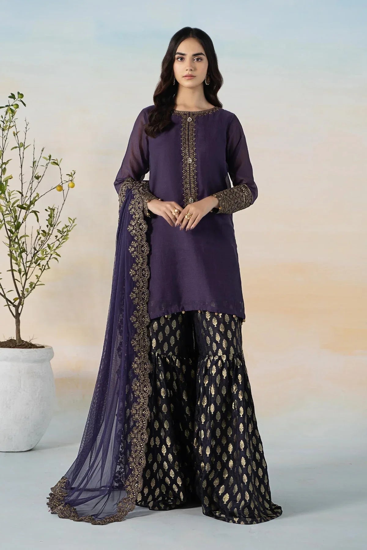 Maria B | Casual Pret 2024 | DW-EF24-104 - Aqsa Fabrics