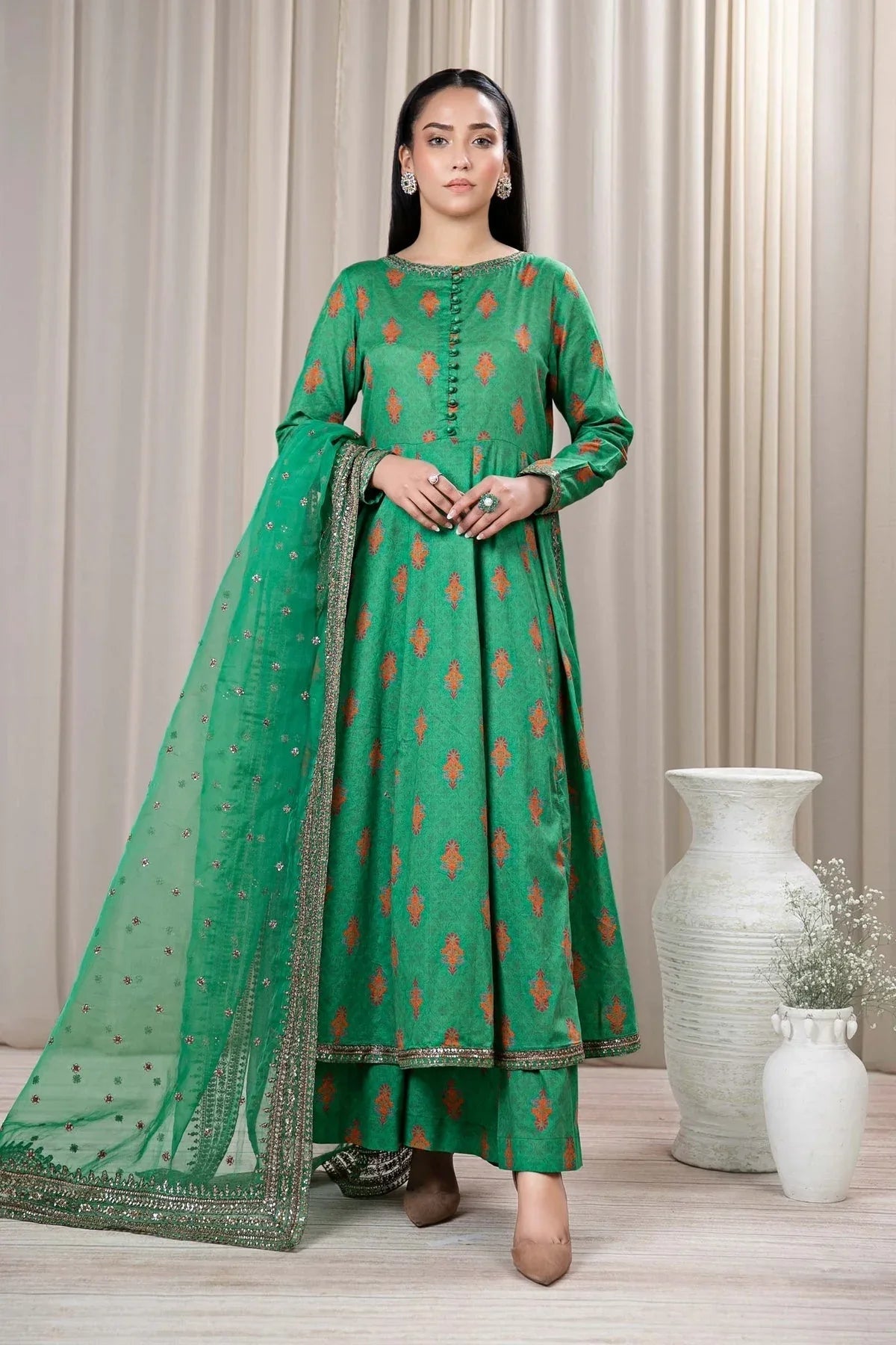 Maria B | Casual Pret 2024 | DW-EF24-107 - Aqsa Fabrics