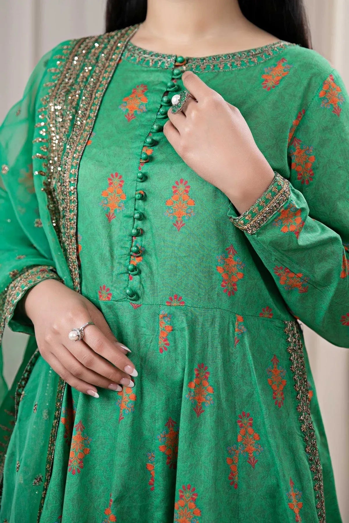Maria B | Casual Pret 2024 | DW-EF24-107 - Aqsa Fabrics