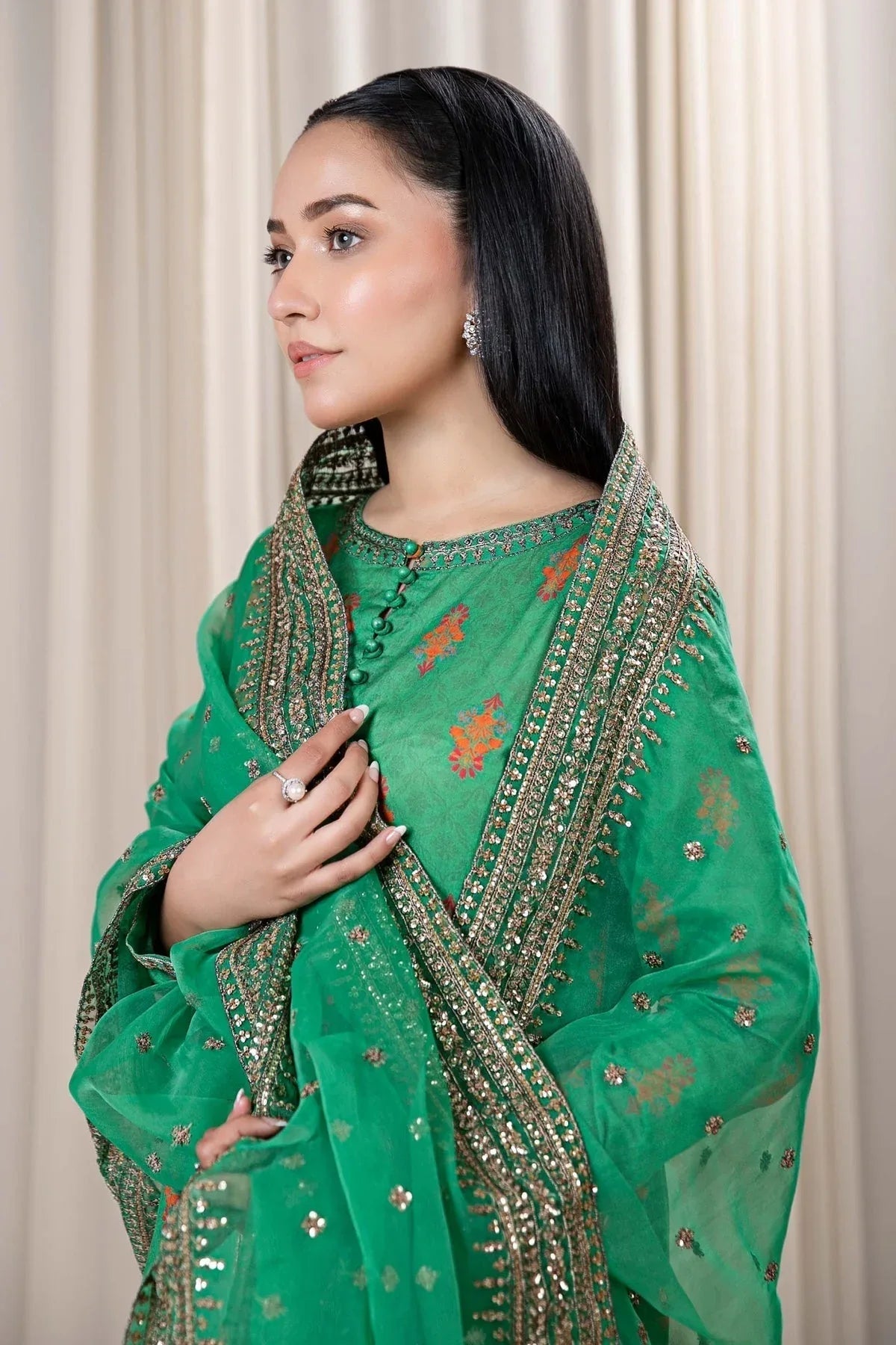 Maria B | Casual Pret 2024 | DW-EF24-107 - Aqsa Fabrics