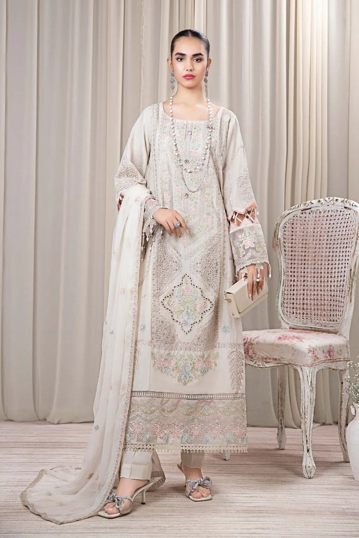 Maria B | Casual Pret 2024 | DW-EF24-109 - Aqsa Fabrics