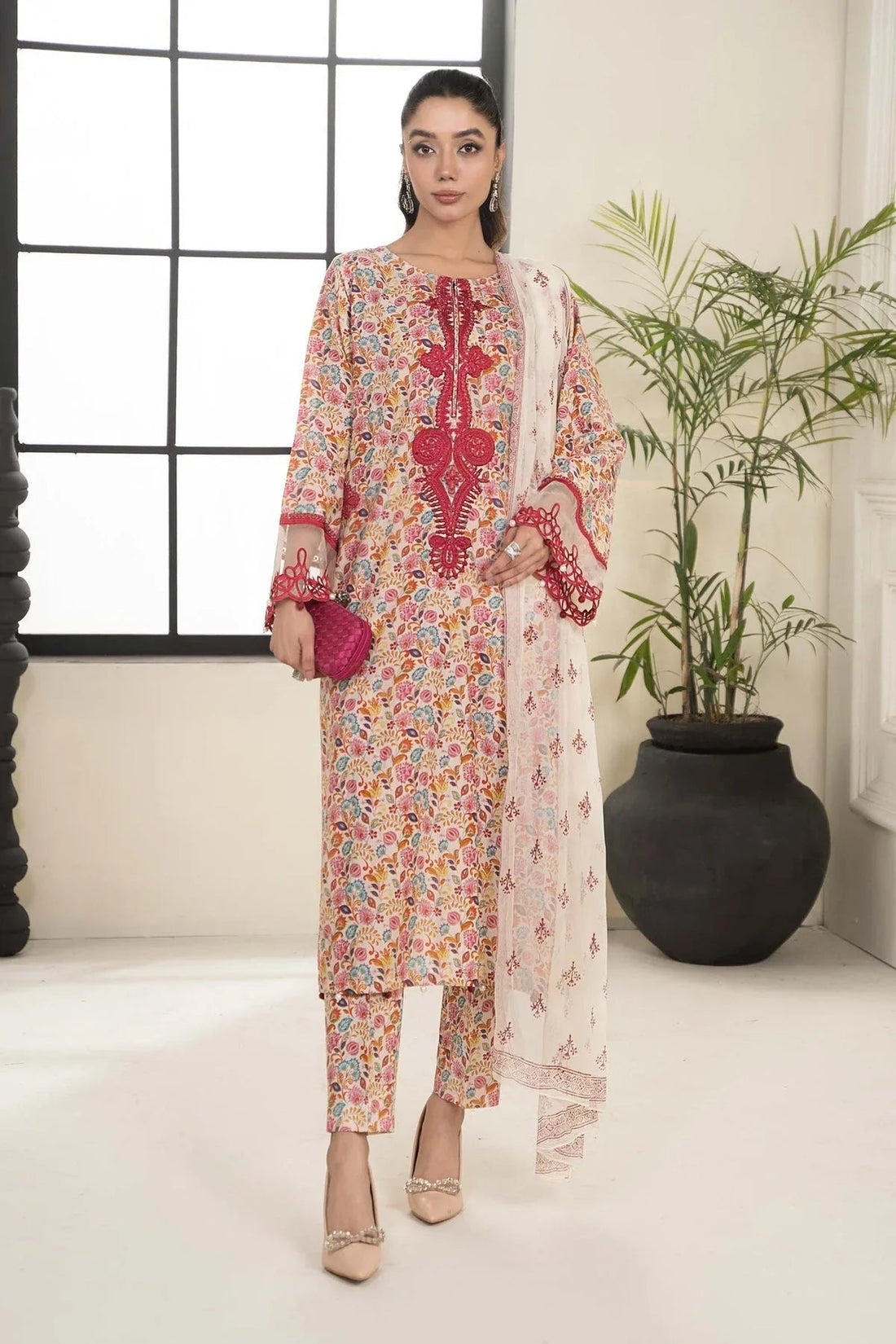 Maria B | Casual Pret 2024 | DW-EF24-112 - Aqsa Fabrics