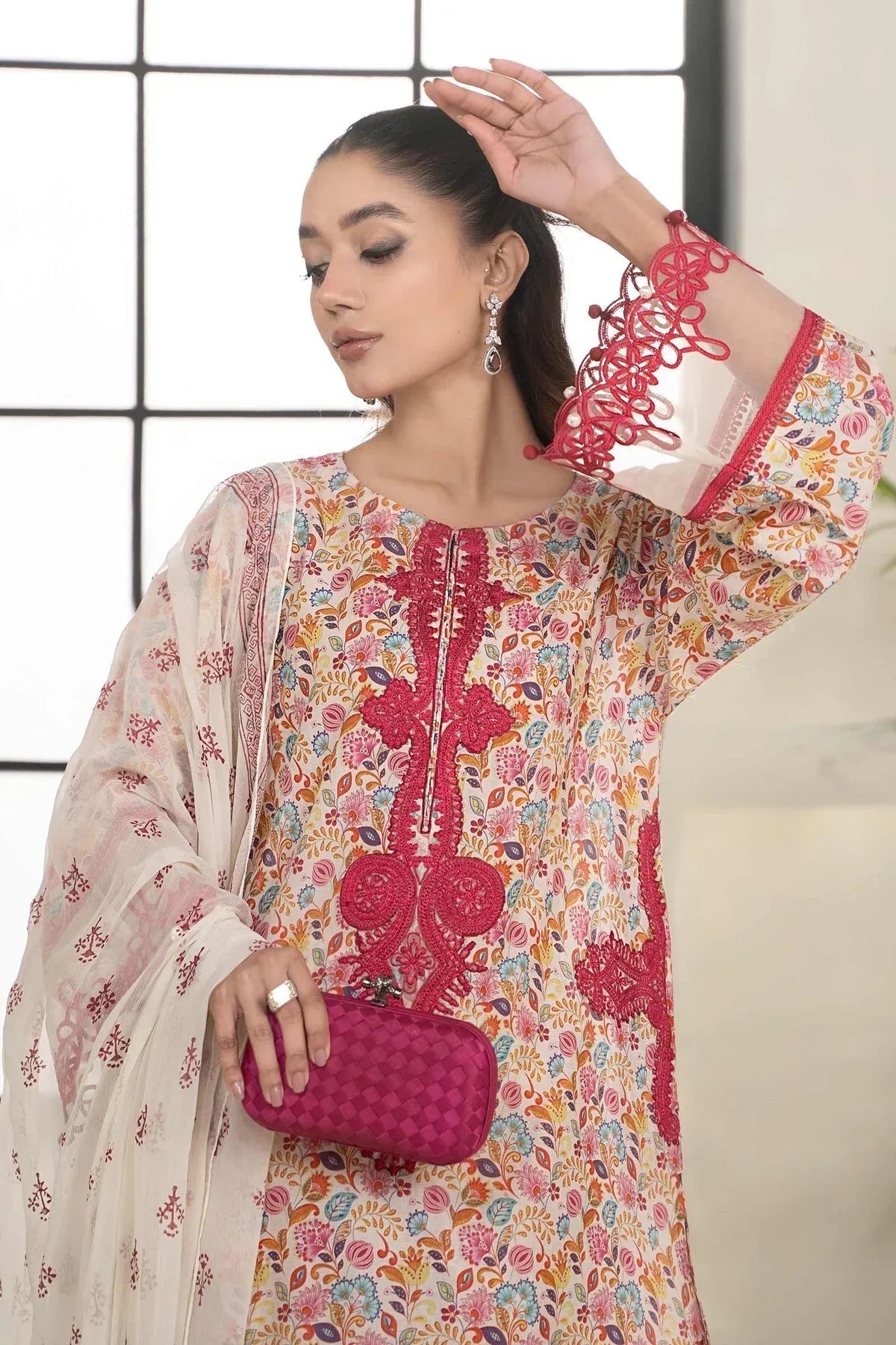 Maria B | Casual Pret 2024 | DW-EF24-112 - Aqsa Fabrics