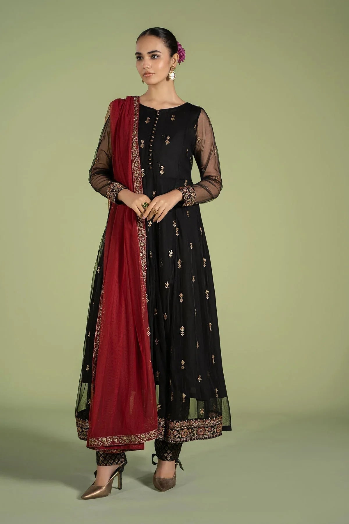 Maria B | Casual Pret 2024 | DW-EF24-116 - Aqsa Fabrics