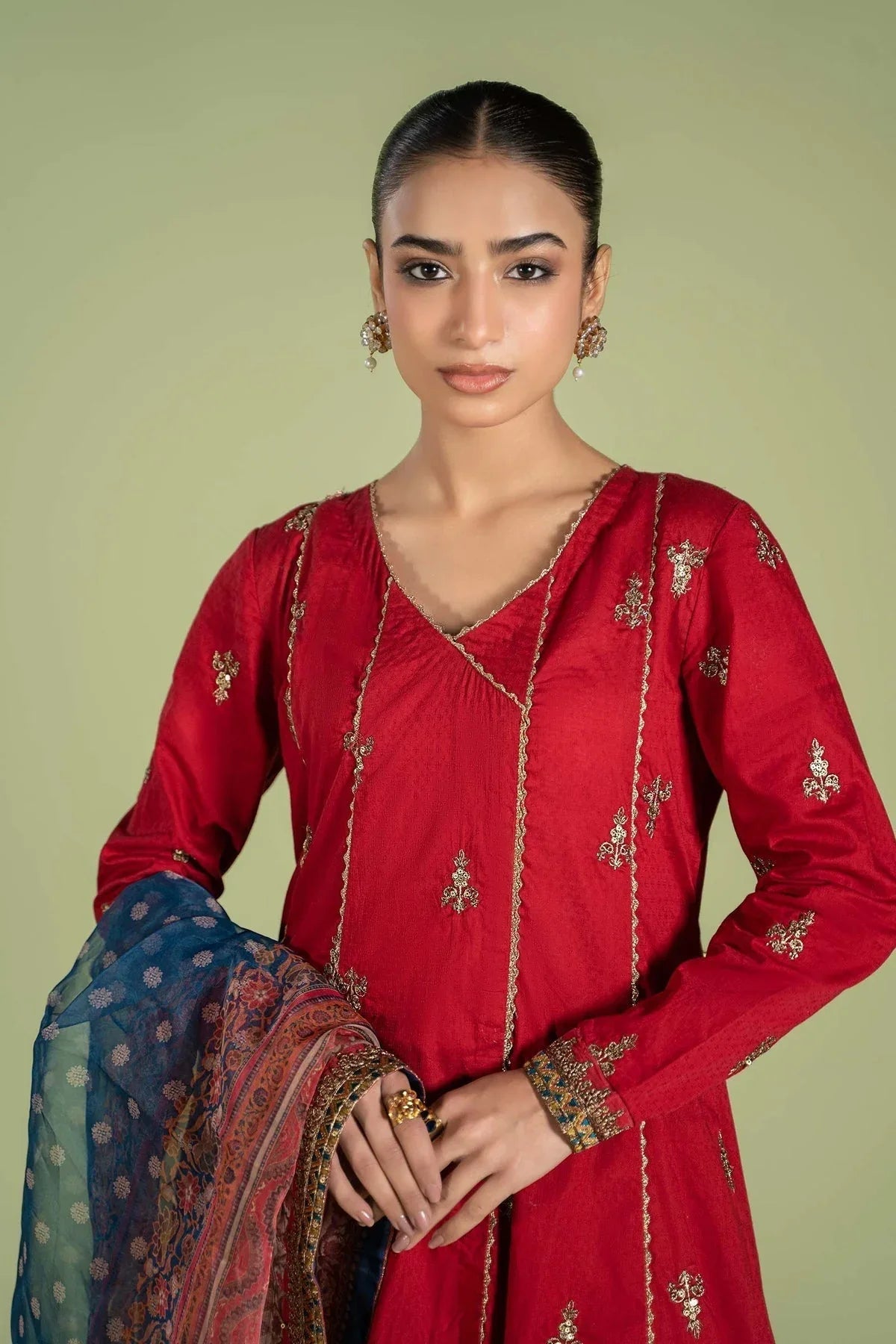 Maria B | Casual Pret 2024 | DW-EF24-121 - Aqsa Fabrics