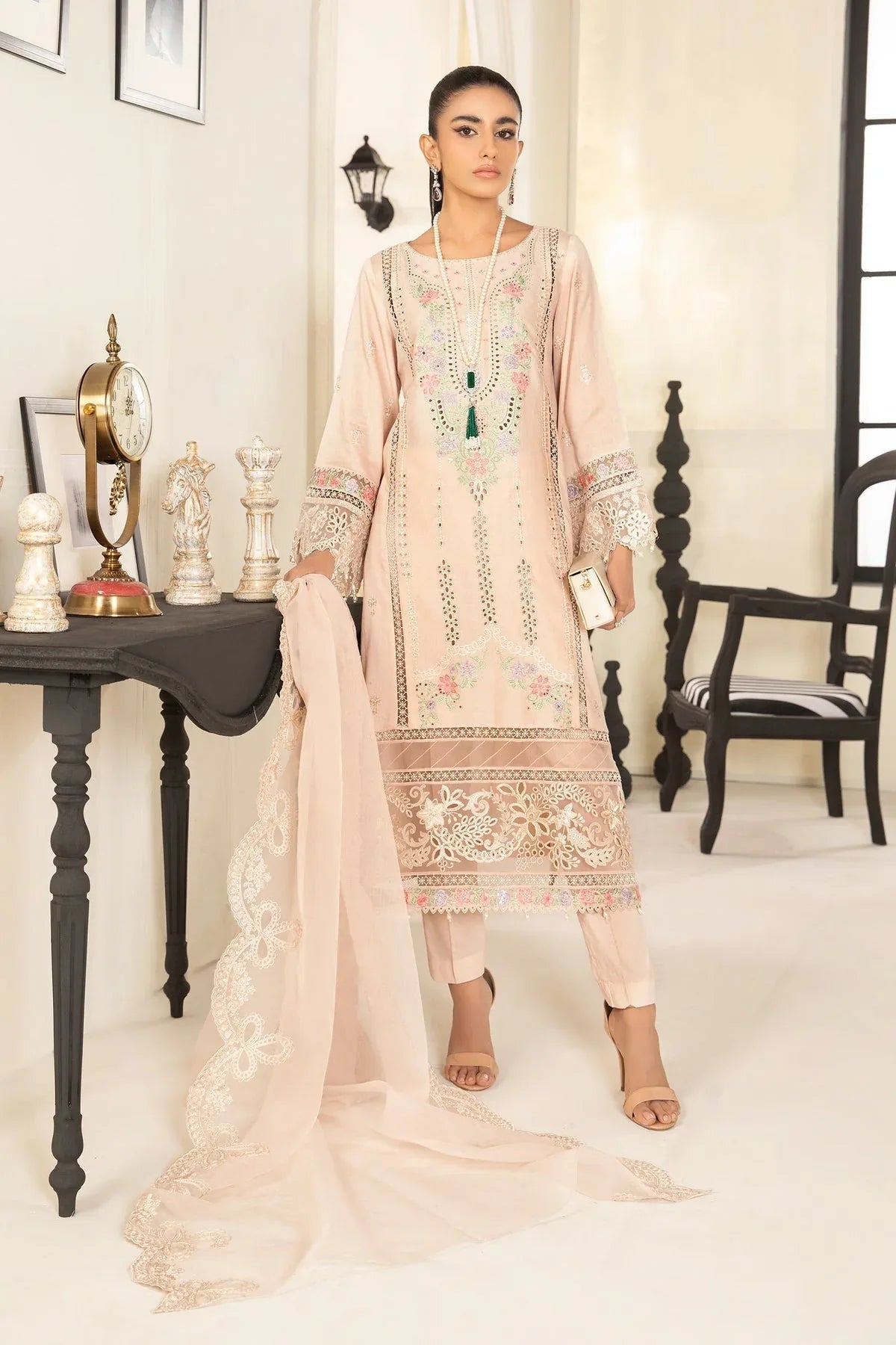 Maria B | Casual Pret 2024 | DW-EF24-16 - Aqsa Fabrics