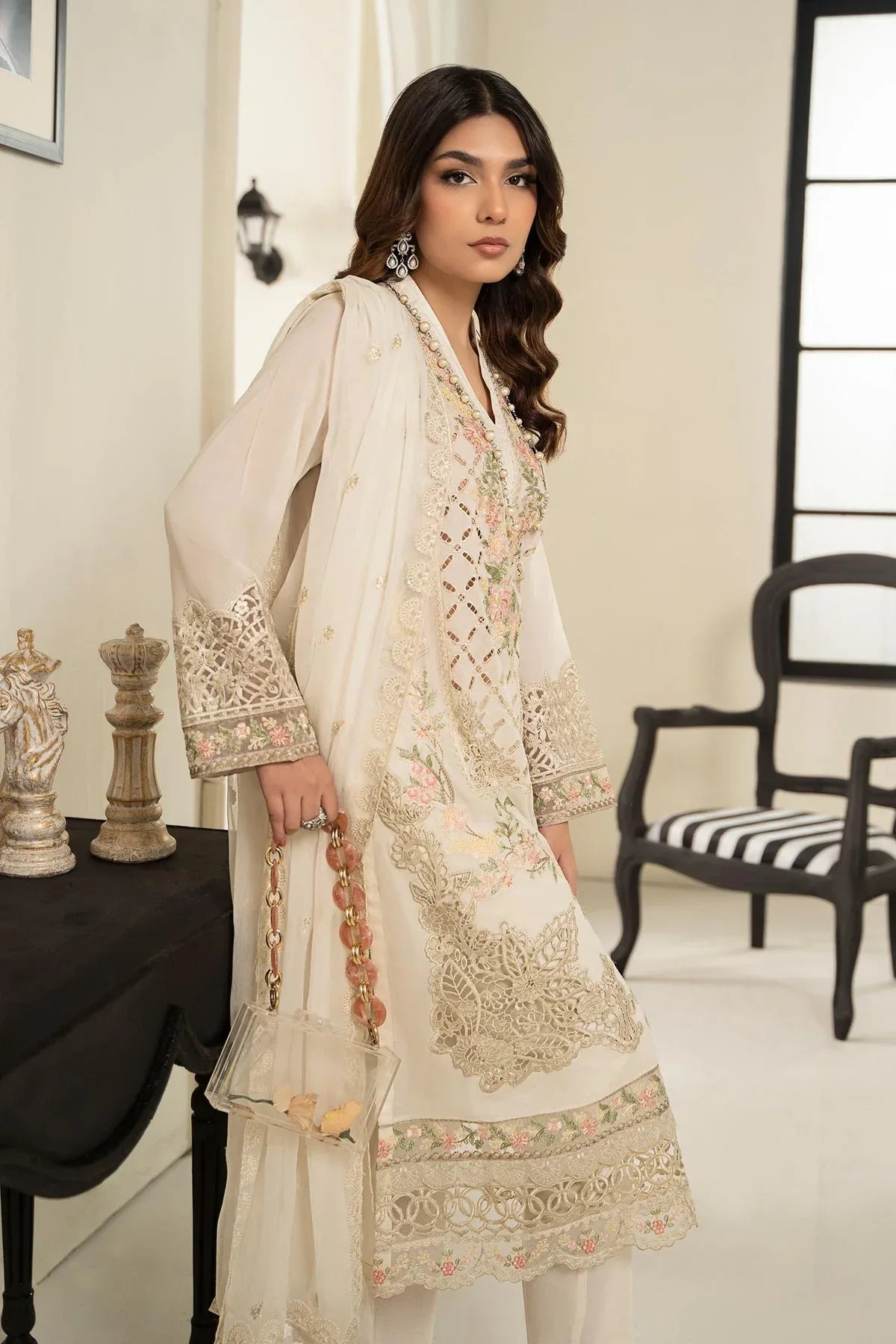Maria B | Casual Pret 2024 | DW-EF24-17 - Aqsa Fabrics