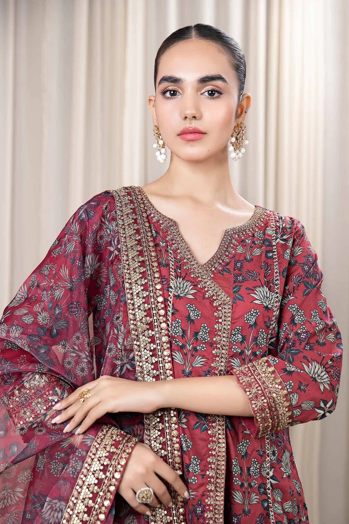 Maria B | Casual Pret 2024 | DW-EF24-42 - Aqsa Fabrics